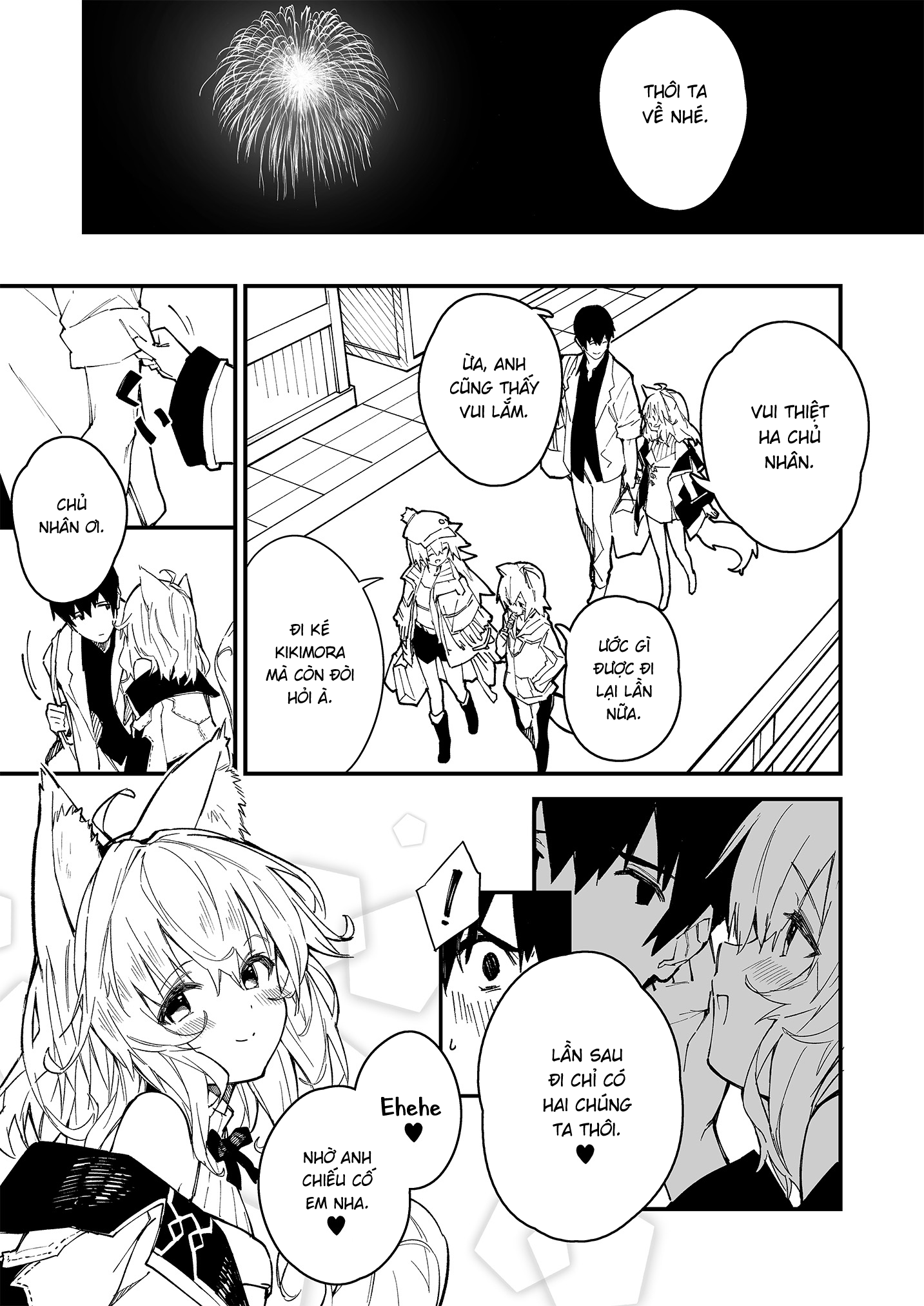 Đọc truyện hentai Sống Cùng Nàng Tai Thú - Ngoại truyện 1