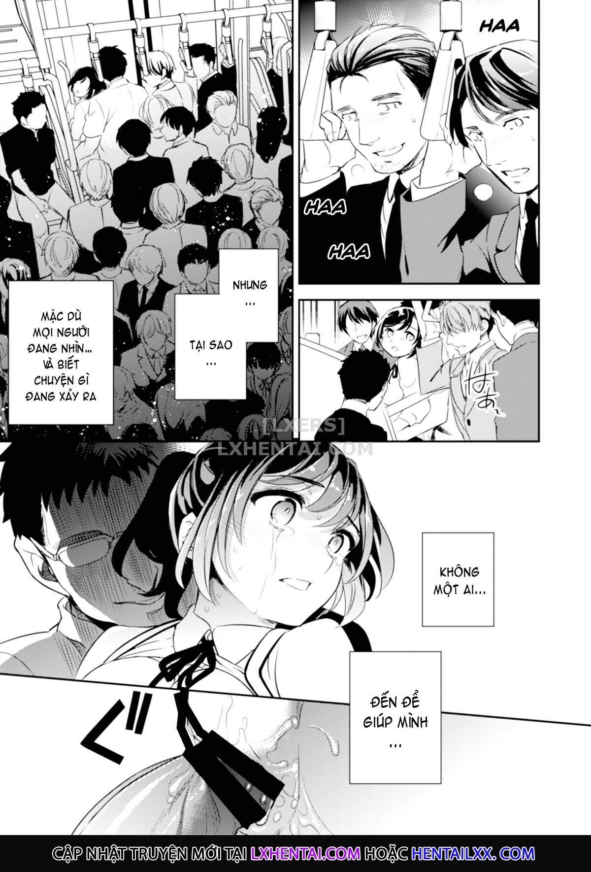 Đọc truyện hentai Sayuri - Kareshi to Hatsu H Mokuzen ni Chikan ni NTR-reta Shoujo - Chap 1