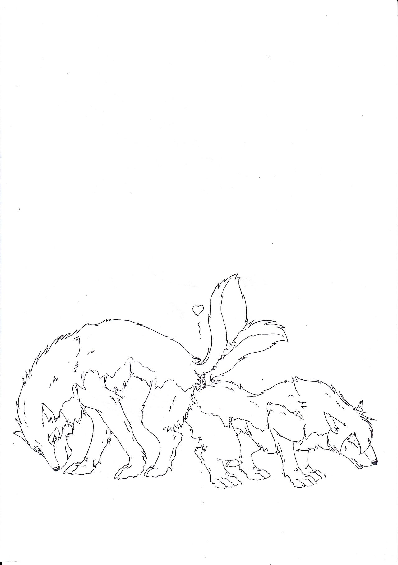 Đọc truyện hentai The love story of Ame and Mr Wolf - Oneshot