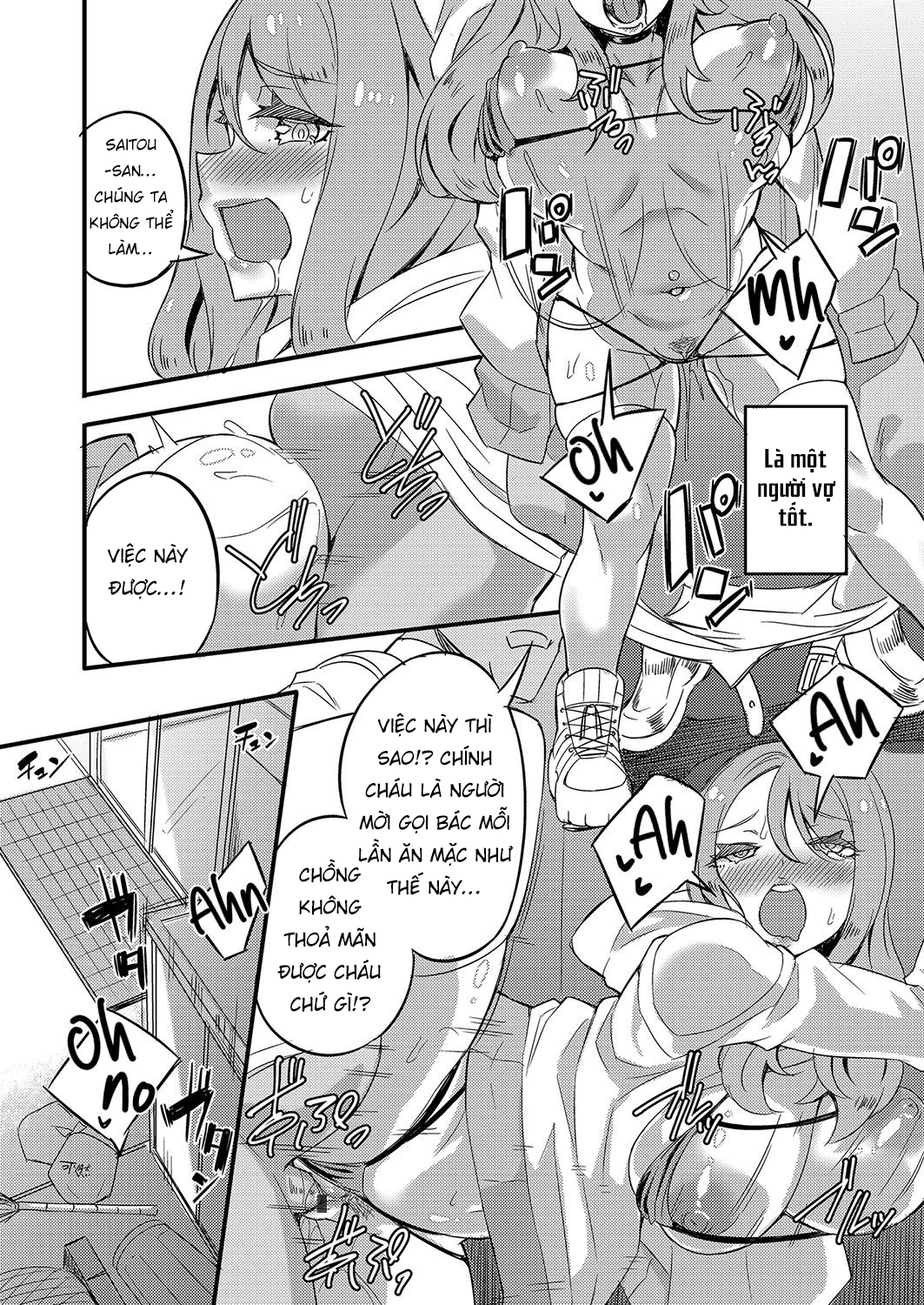Đọc truyện hentai Một Ngày Của Bà Nội Trợ Trẻ - Oneshot