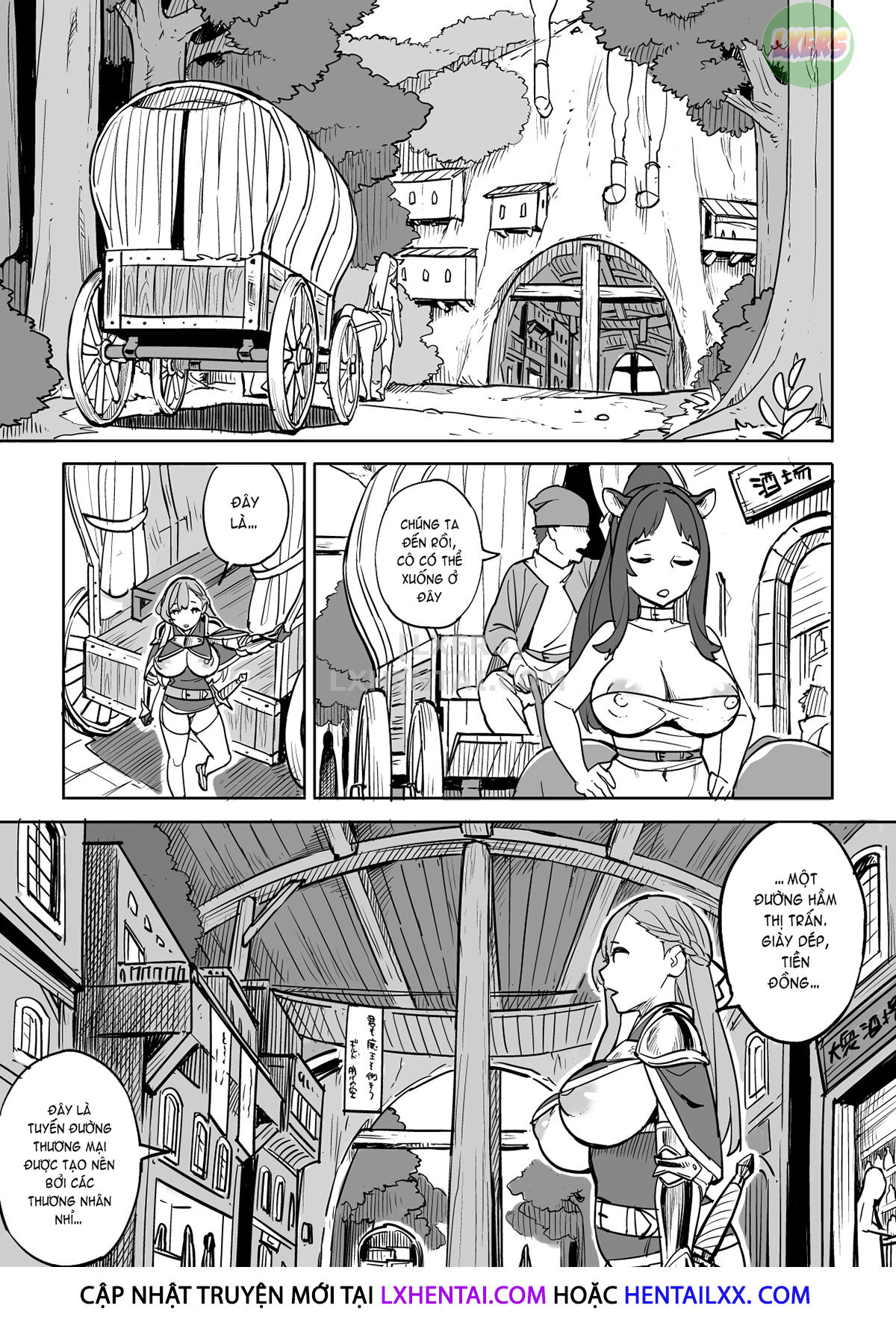 Đọc truyện hentai Beware Of Free Lodging! - Oneshot