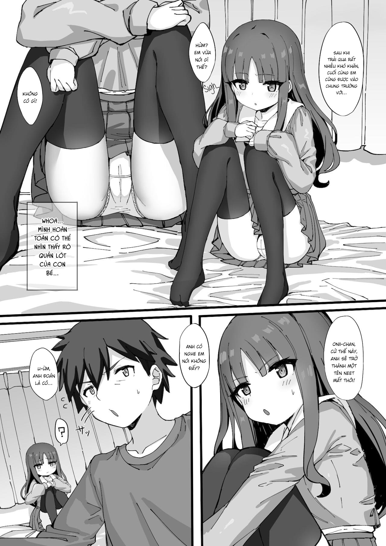 Đọc truyện hentai Imouto ni Ashikoki Sareta node, Shikaeshi Oshioki Ecchi - Oneshot