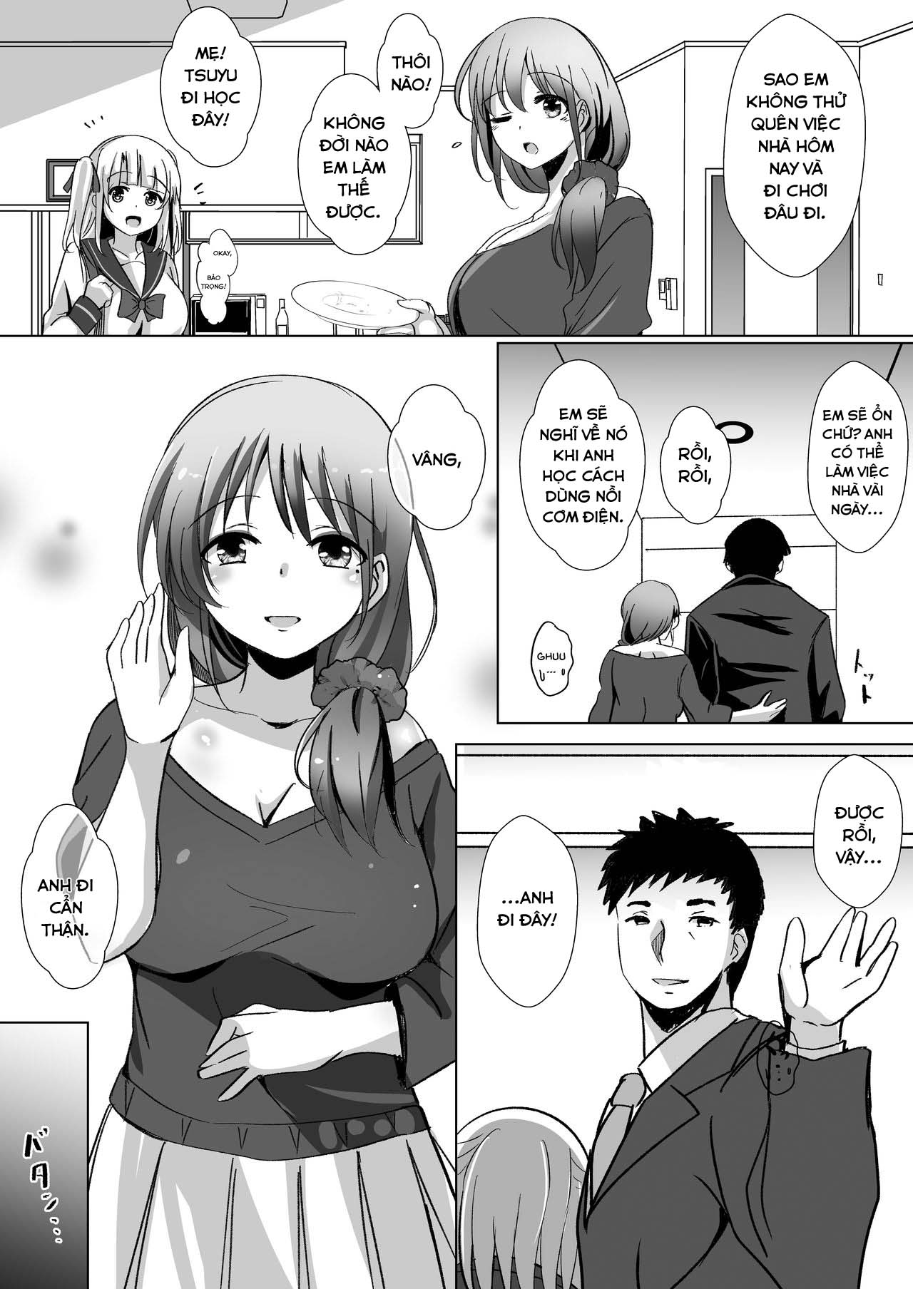 Đọc truyện hentai Tôi dùng thôi miên biến cô vợ nội trợ thành đồ chơi của mình - Oneshot