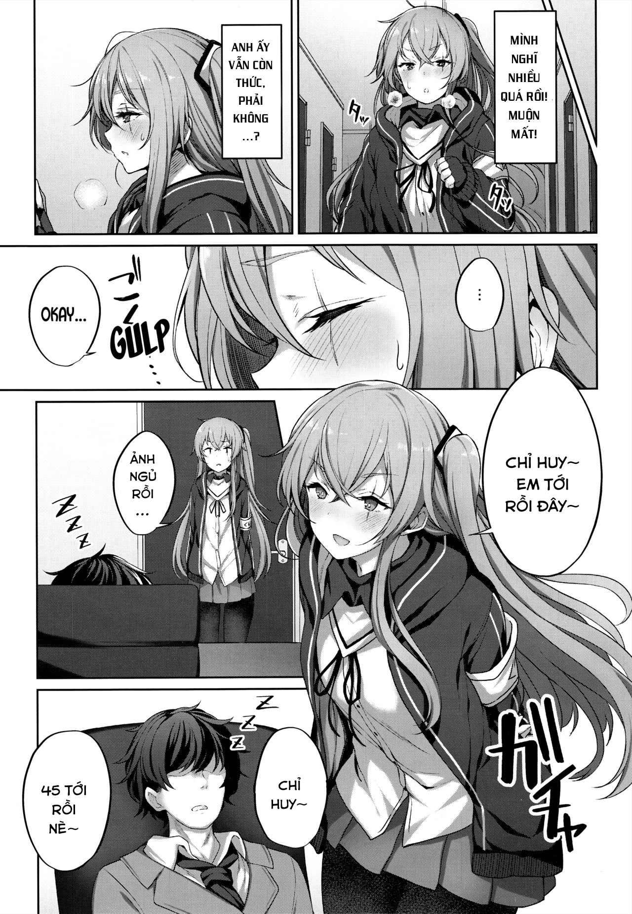 Đọc truyện hentai Shikikan no Sei dakara (Girls' Frontline) - Oneshot