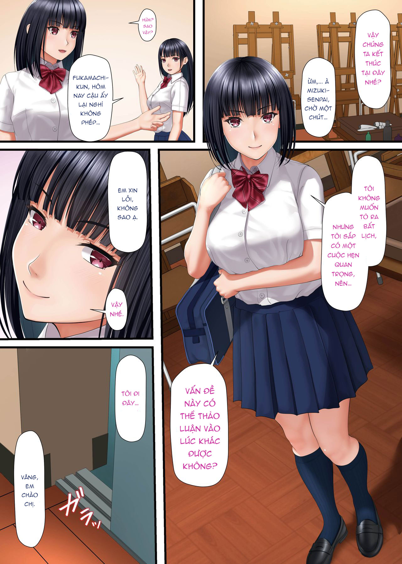 Đọc truyện hentai Tôi đã bị kỉ luật bởi một nữ sinh trung học vô đạo đức - Oneshot