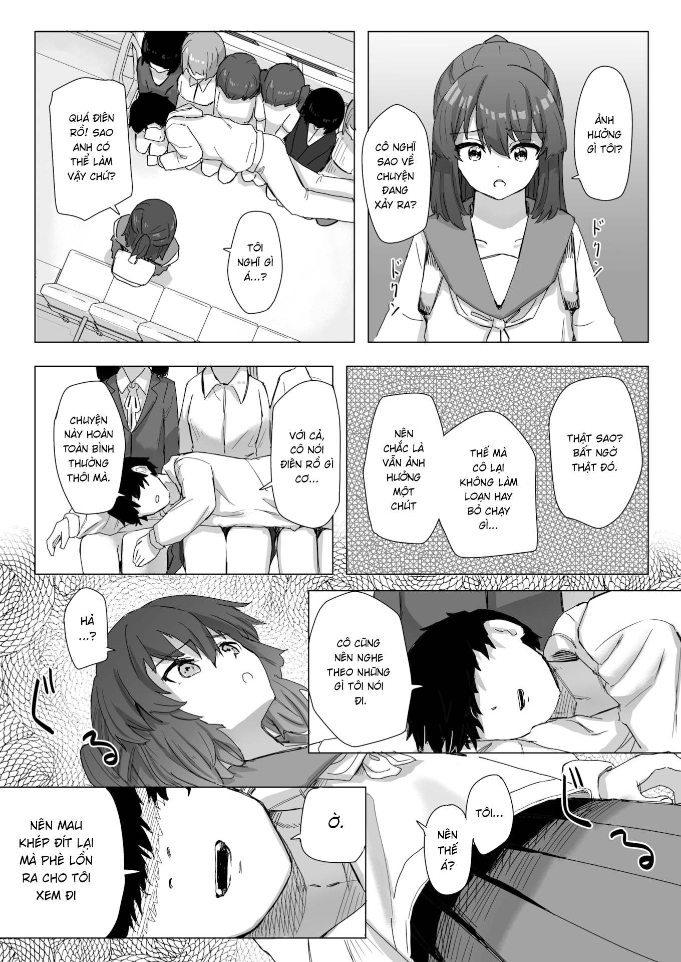 Đọc truyện hentai Nhật ký hoán đổi thường thức - Chap 1: Chịch gái, trên chuyến xe dành riêng cho gái