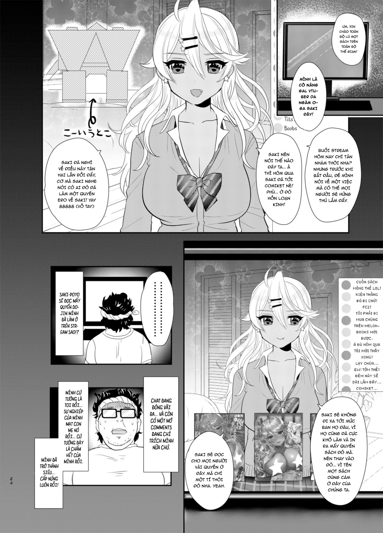 Đọc truyện hentai Sakinchi, Kyou Mama Inain da - Oneshot