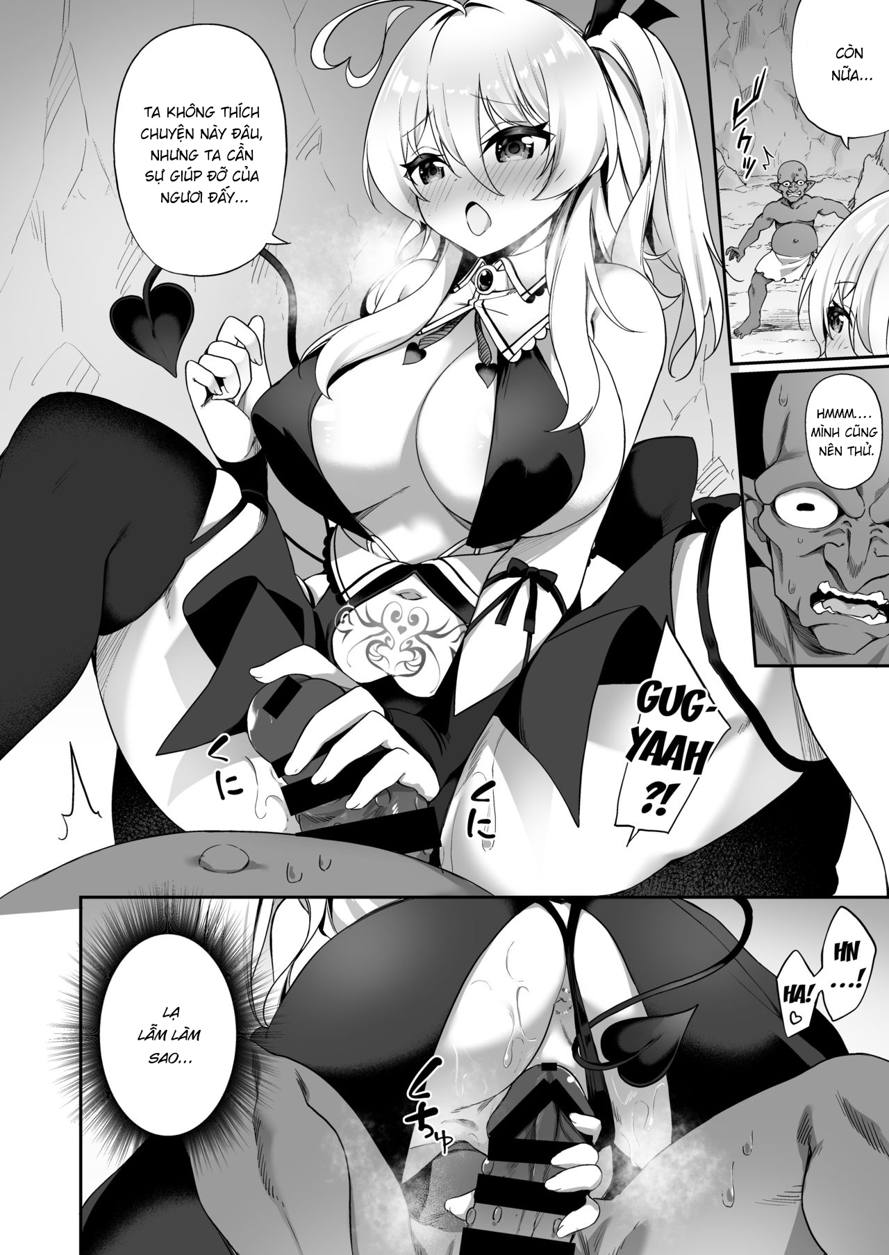 Đọc truyện hentai Câu chuyện về chàng trai dũng cảm đã thua trận trước Ma vương và rồi tận hưởng cuộc sống với tư cách là một succubus - Oneshot