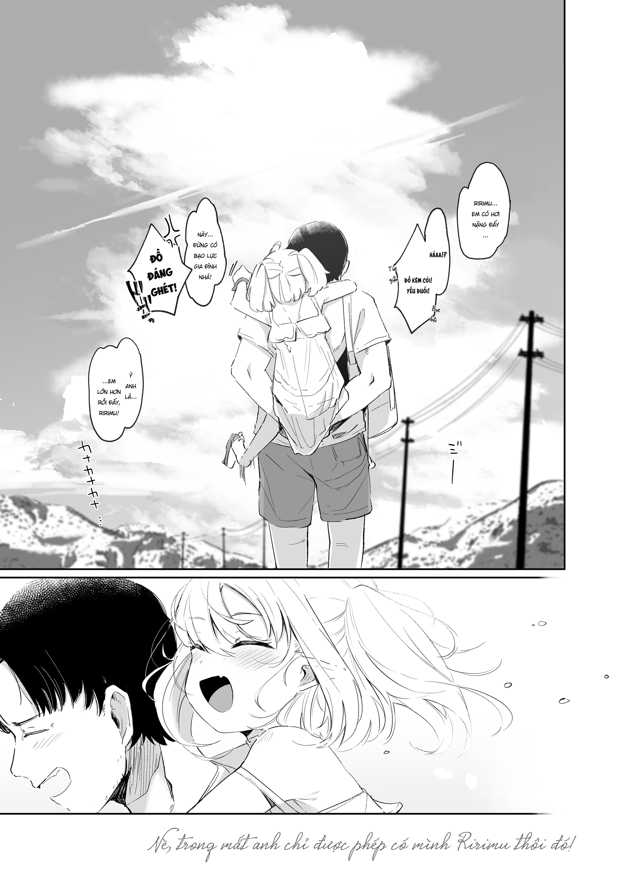 Đọc truyện hentai Nè, anh chỉ được nhìn Ririmu thôi! - Oneshot