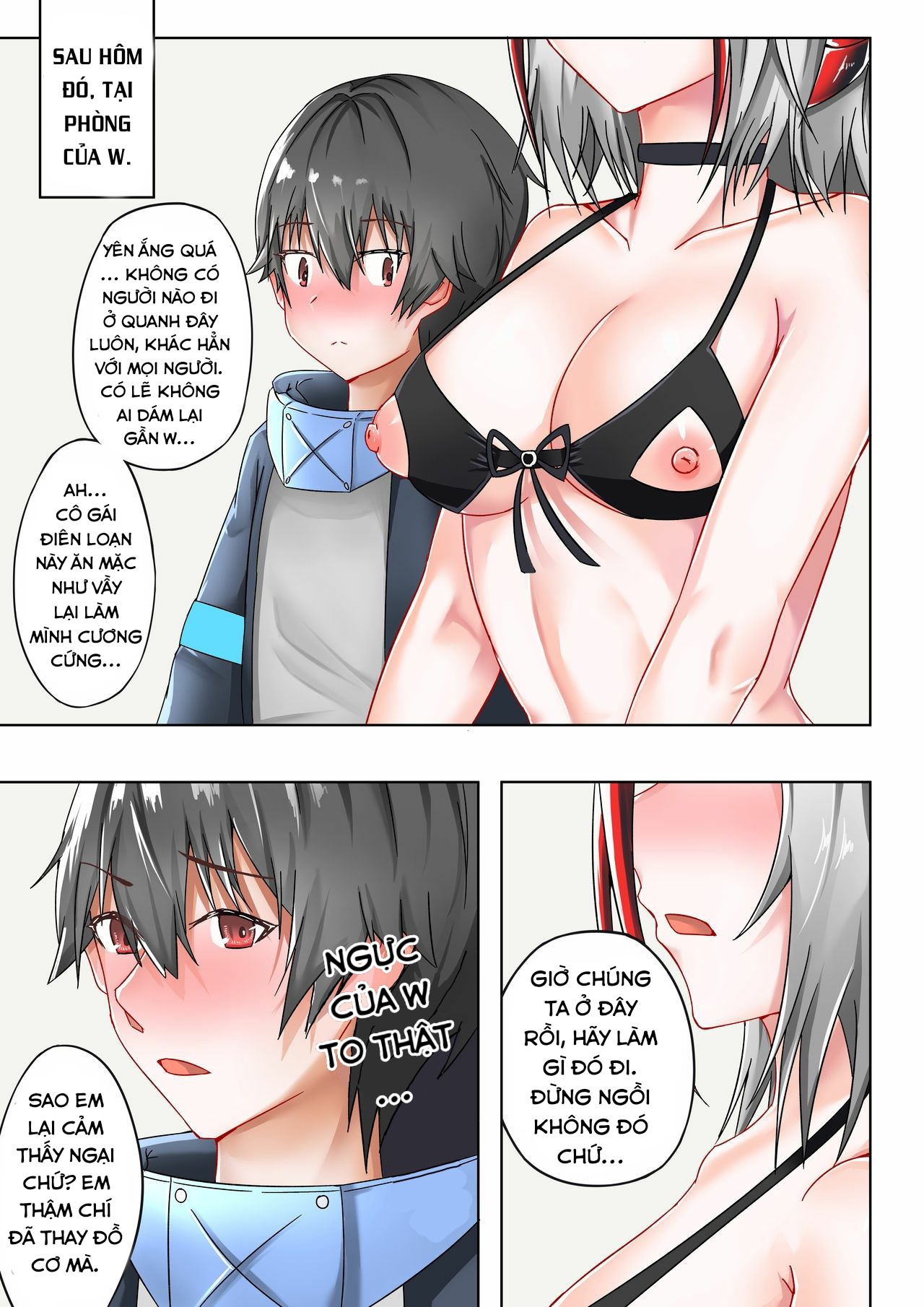 Đọc truyện hentai Cô gái ác quỷ ấy cũng là người tôi yêu. (Arknights) - Oneshot