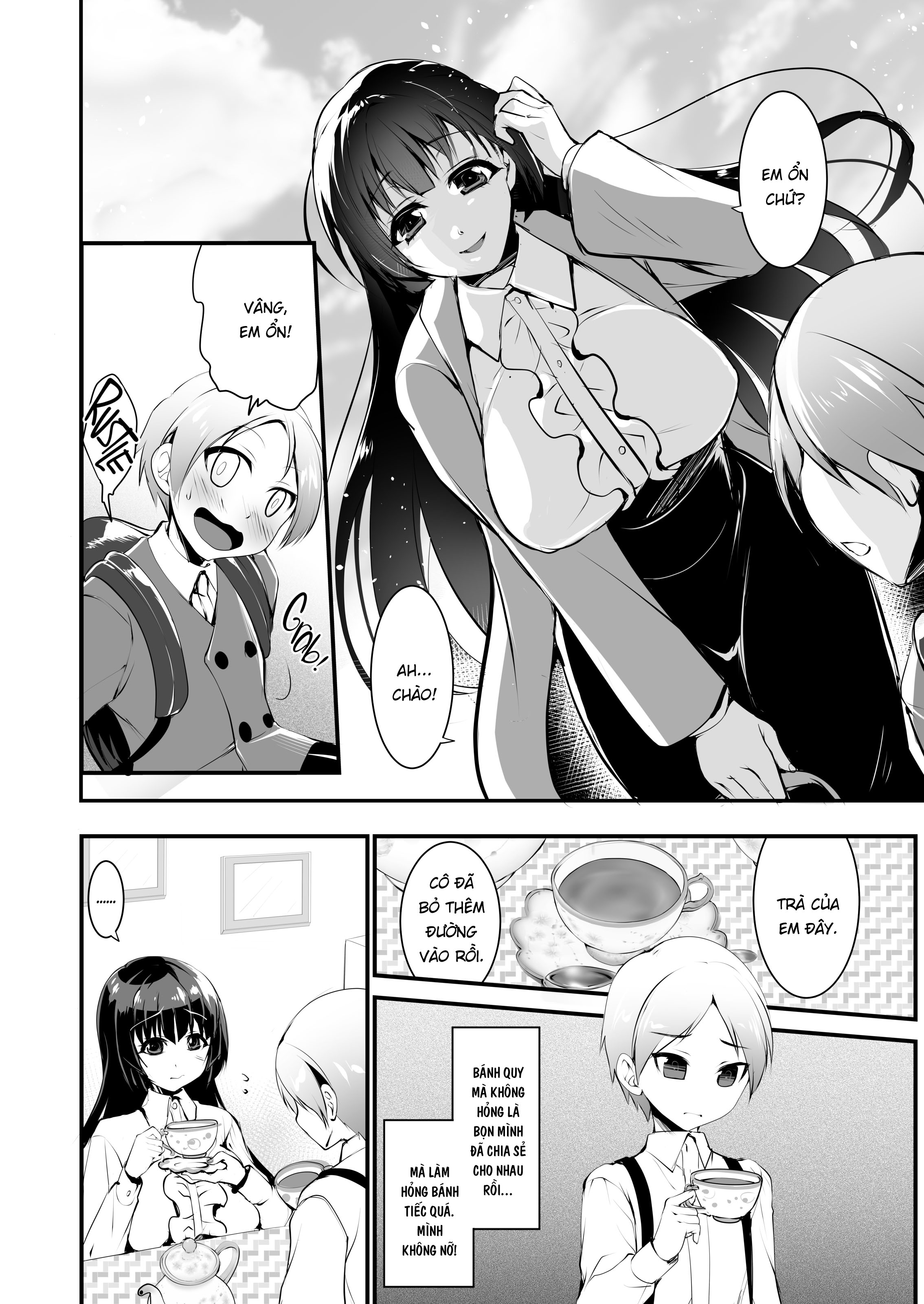 Đọc truyện hentai Em thích một cô bạn gái vú bự không? - Oneshot