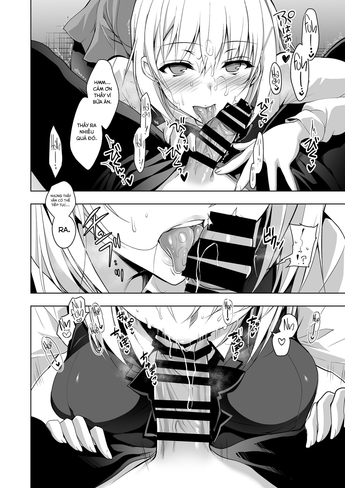 Đọc truyện hentai Buổi giải tỏa căng thẳng của hội trưởng hội học sinh - Oneshot