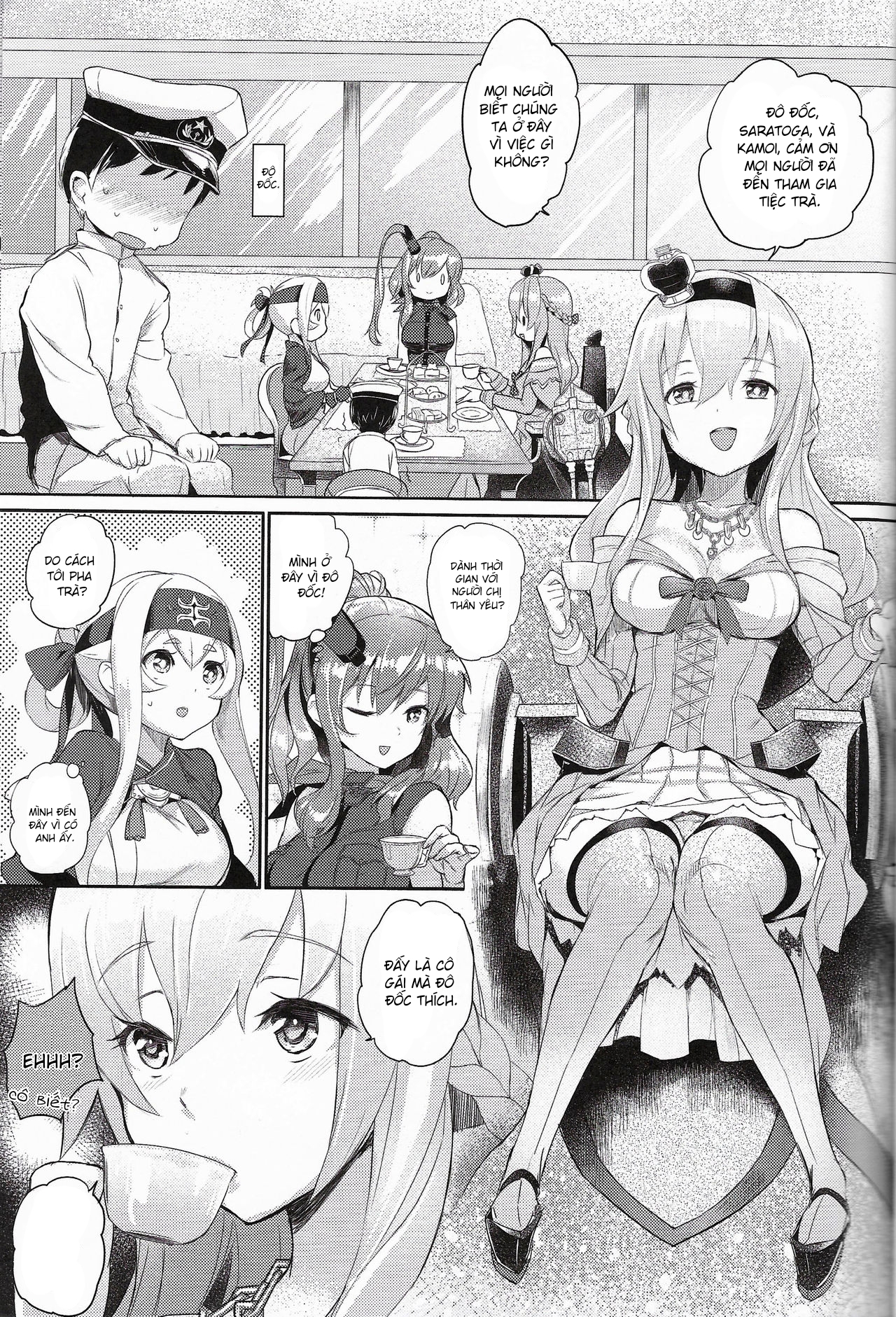 Đọc truyện hentai Lady-tachi no Ochakai (Kantai Collection -KanColle-) - Shota T6