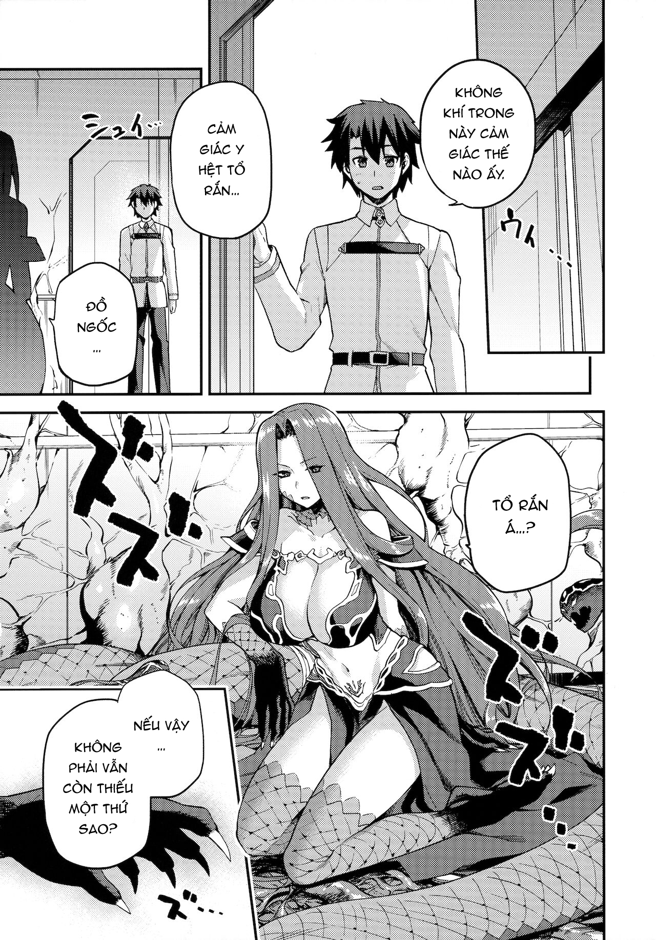 Đọc truyện hentai Bản năng của nữ xà thần - Oneshot