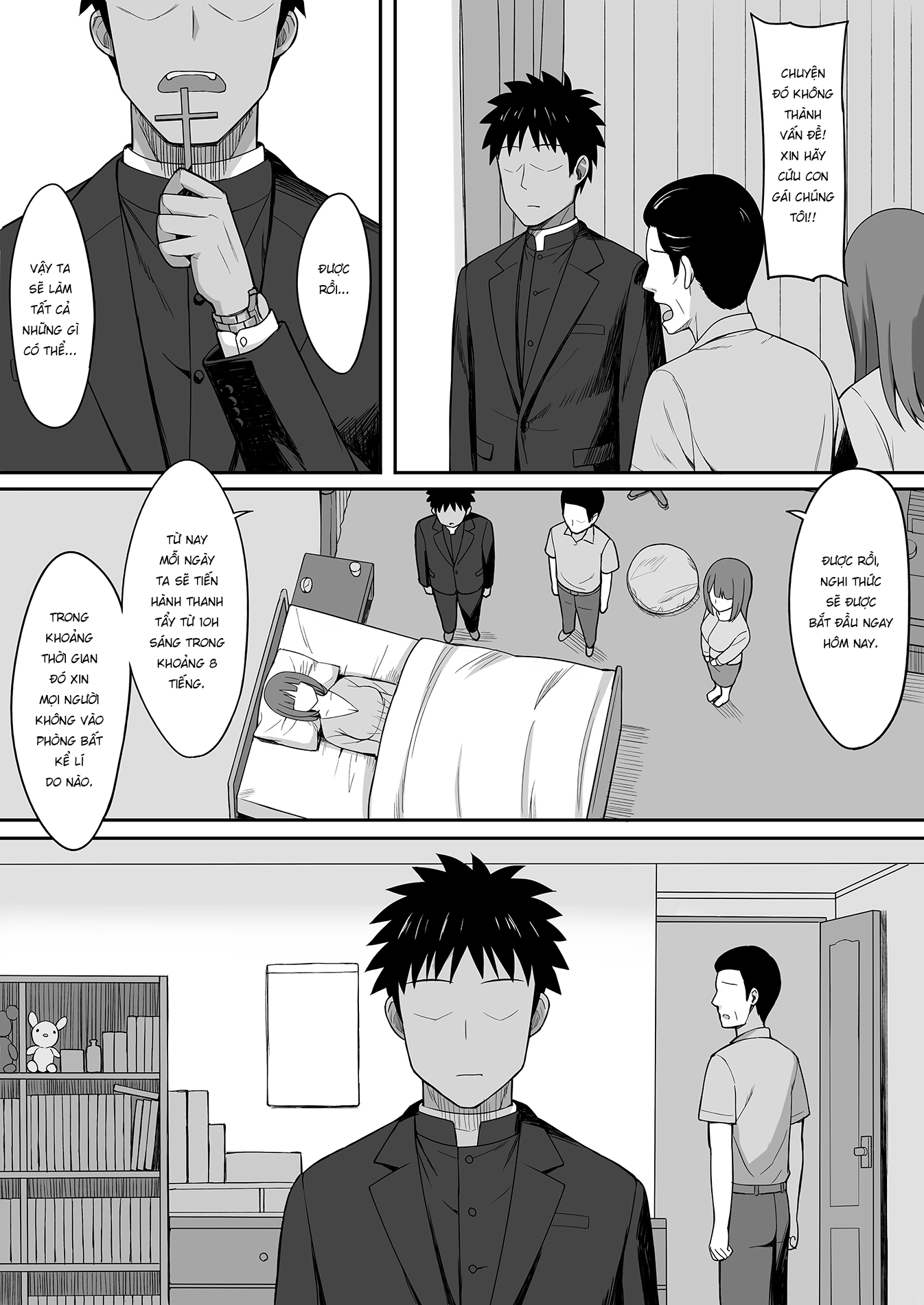 Đọc truyện hentai Trừ tà - Oneshot