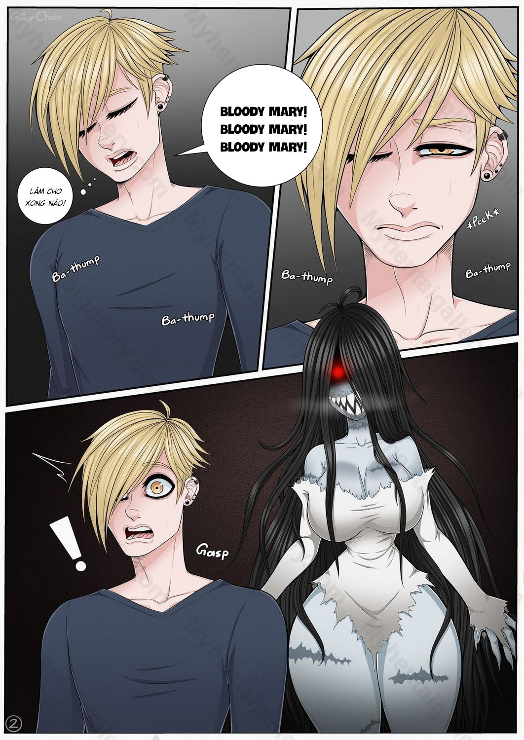 Đọc truyện hentai Chơi em Bloody Mary - Oneshot
