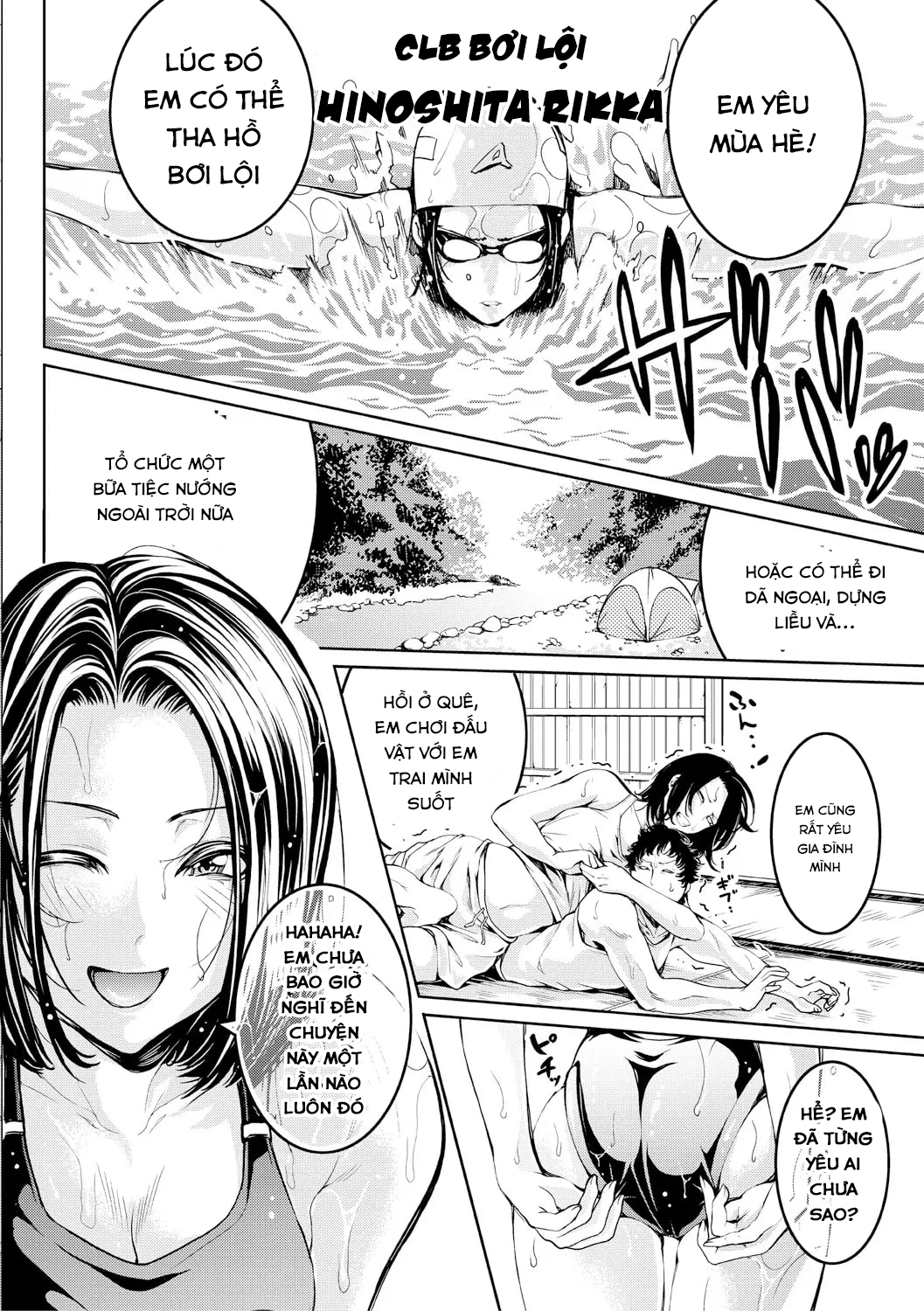 Đọc truyện hentai Bukatsu Shoujo Paradise ~ Asekkaki no Tenshi-tachi Chap 7