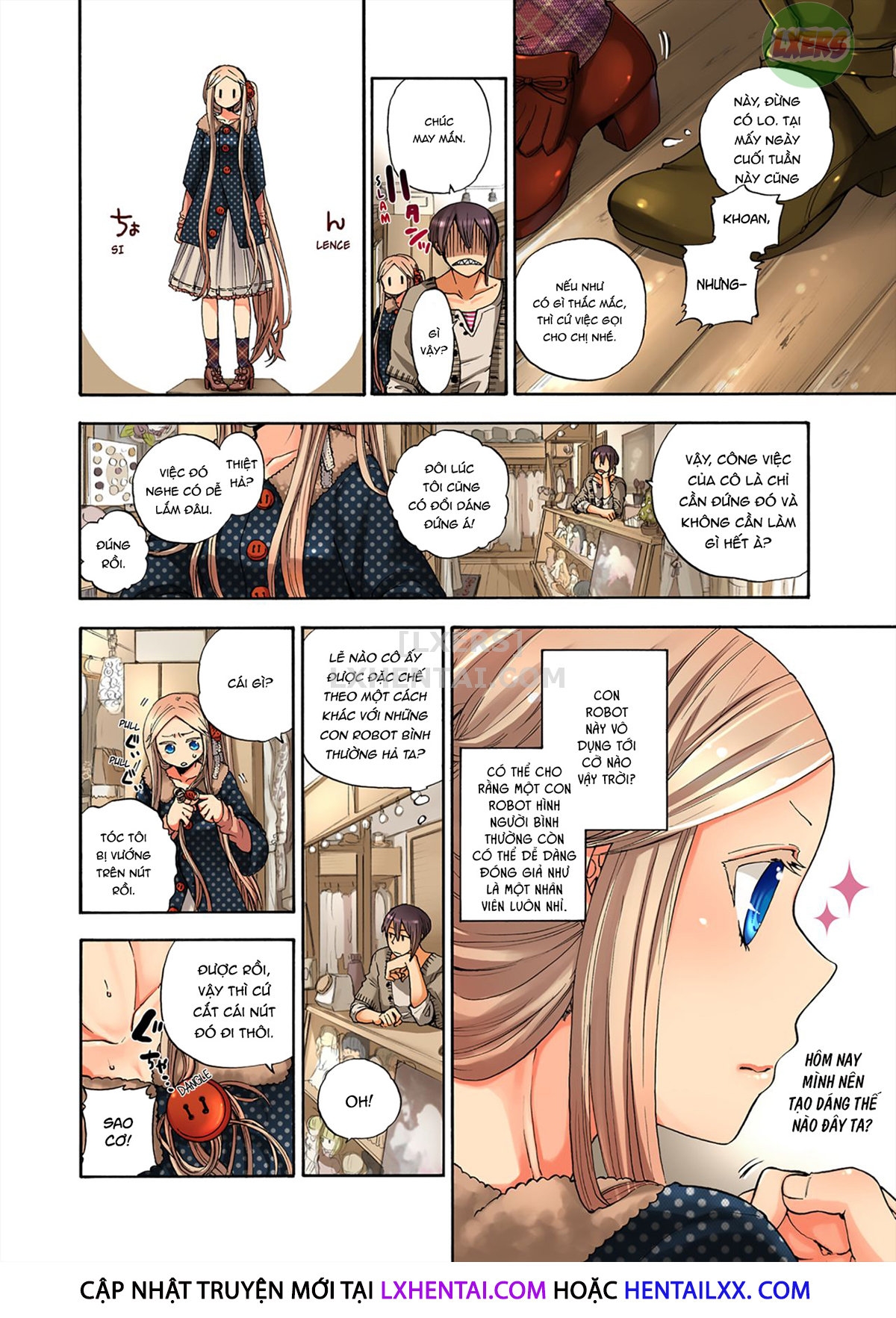 Đọc truyện hentai Robot thú cưng Lilly - Chap 15