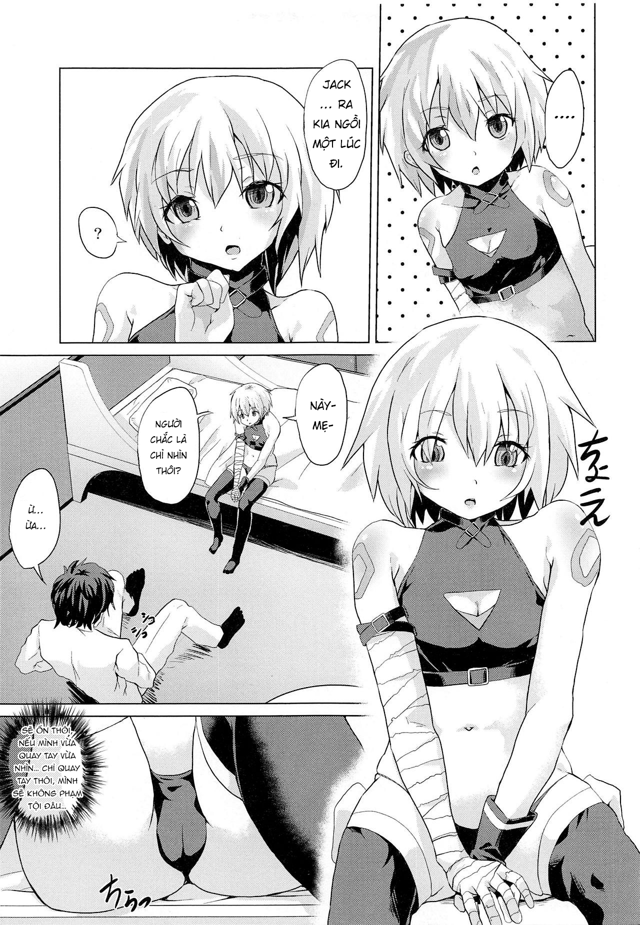 Đọc truyện hentai Muchi Na Jack-Chan Ni Seiyoku Shori O Tanomikonde Mita - Oneshot