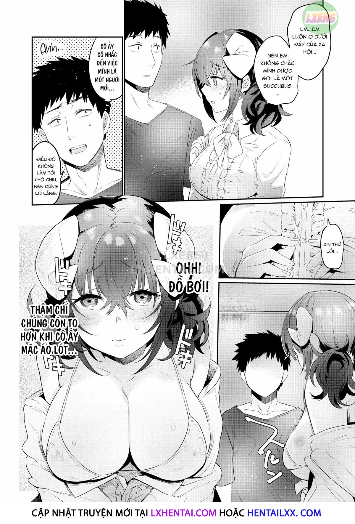 Đọc truyện hentai Những nàng Succubus thánh thiện - Oneshot
