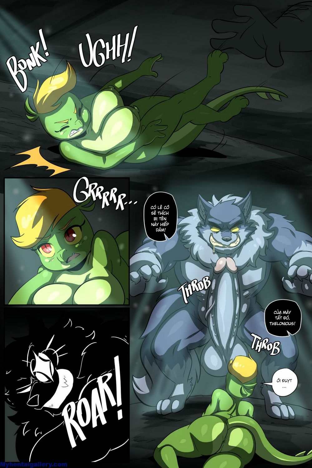 Đọc truyện hentai Bắt cóc bé furry rồng - Oneshot