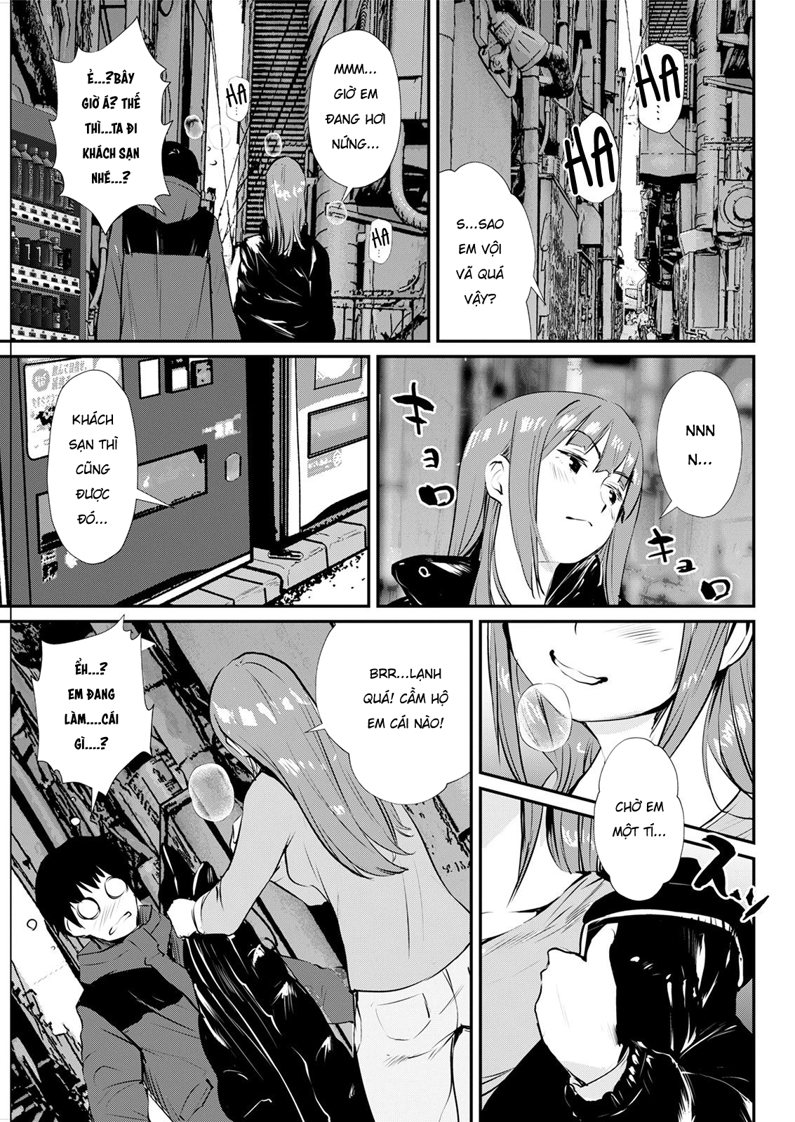 Đọc truyện hentai Cô nàng không áo lót - Oneshot