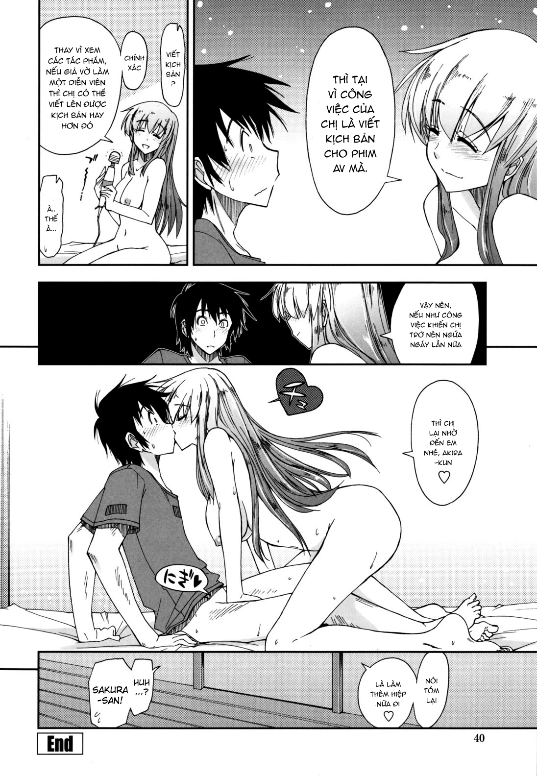Đọc truyện hentai Sống chung cùng 3 chị em [Không Che] - Chap 2