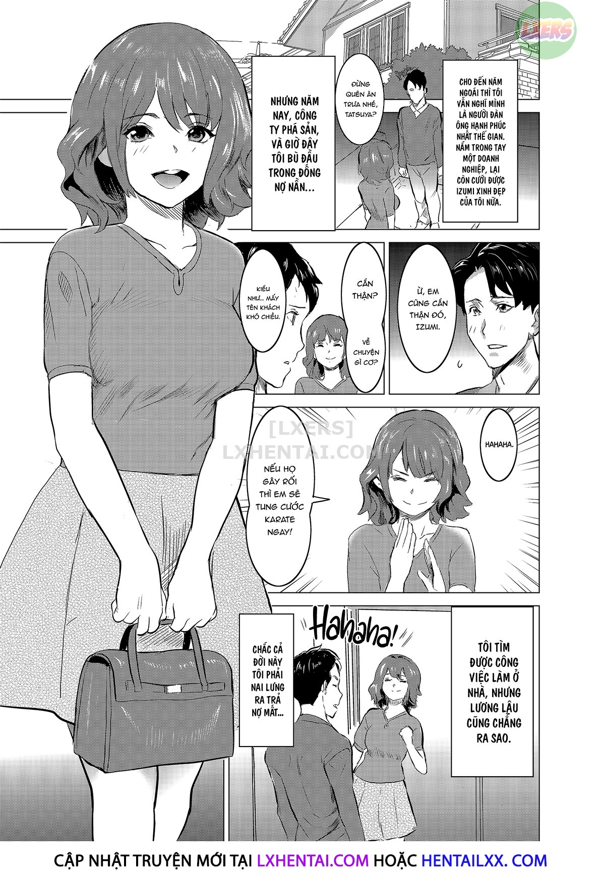 Đọc truyện hentai Tôi bắt vợ làm việc tại nhà thổ - Chap 1