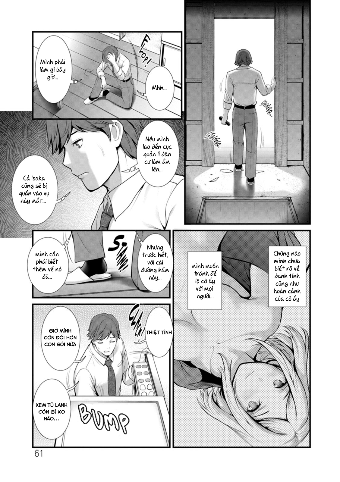 Đọc truyện hentai Tuần trăng mật dưới 30m đất - Chap 3