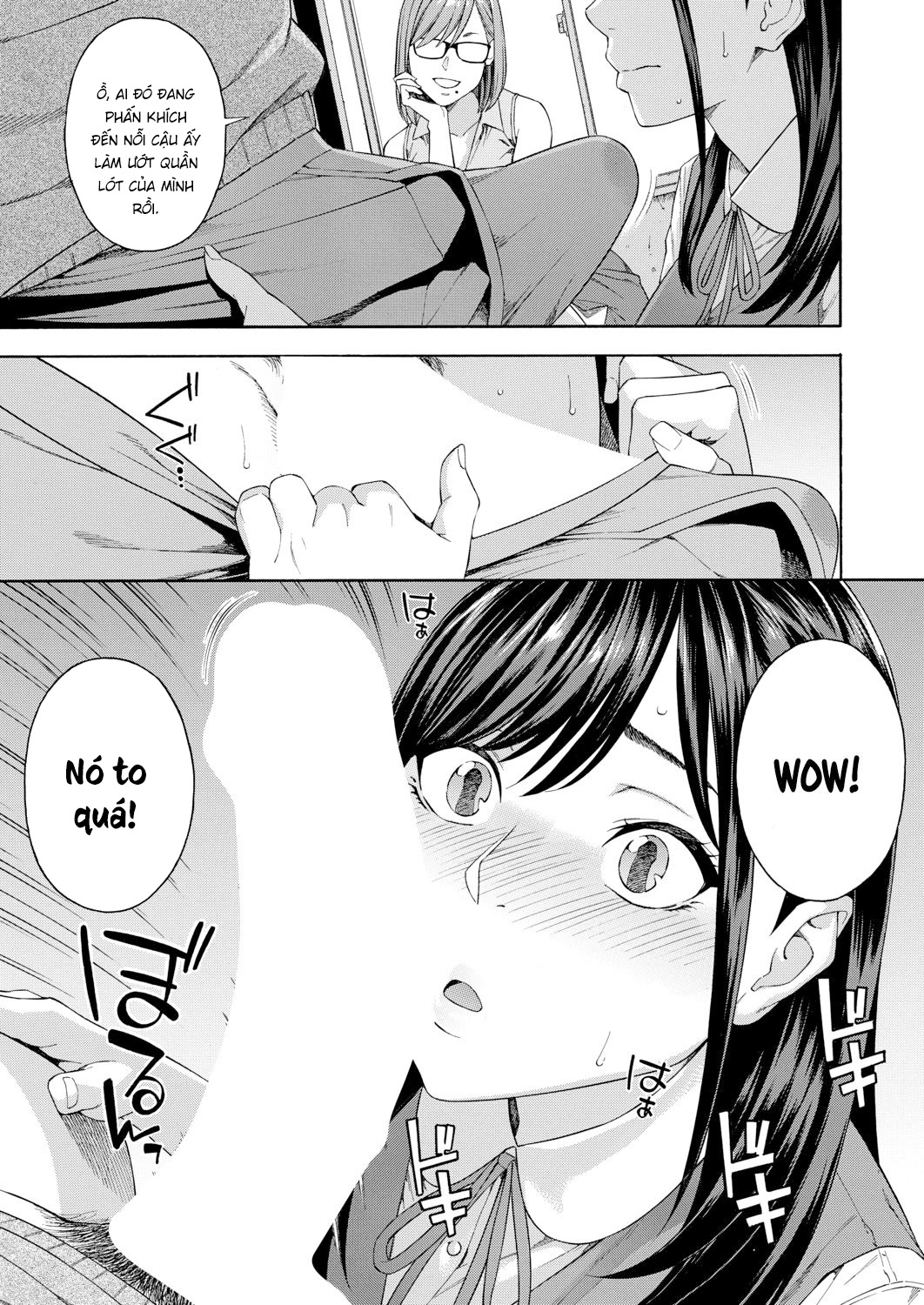 Đọc truyện hentai Ban nghiên cứu hành vi kích thích dương vật bằng miệng - Chap 1
