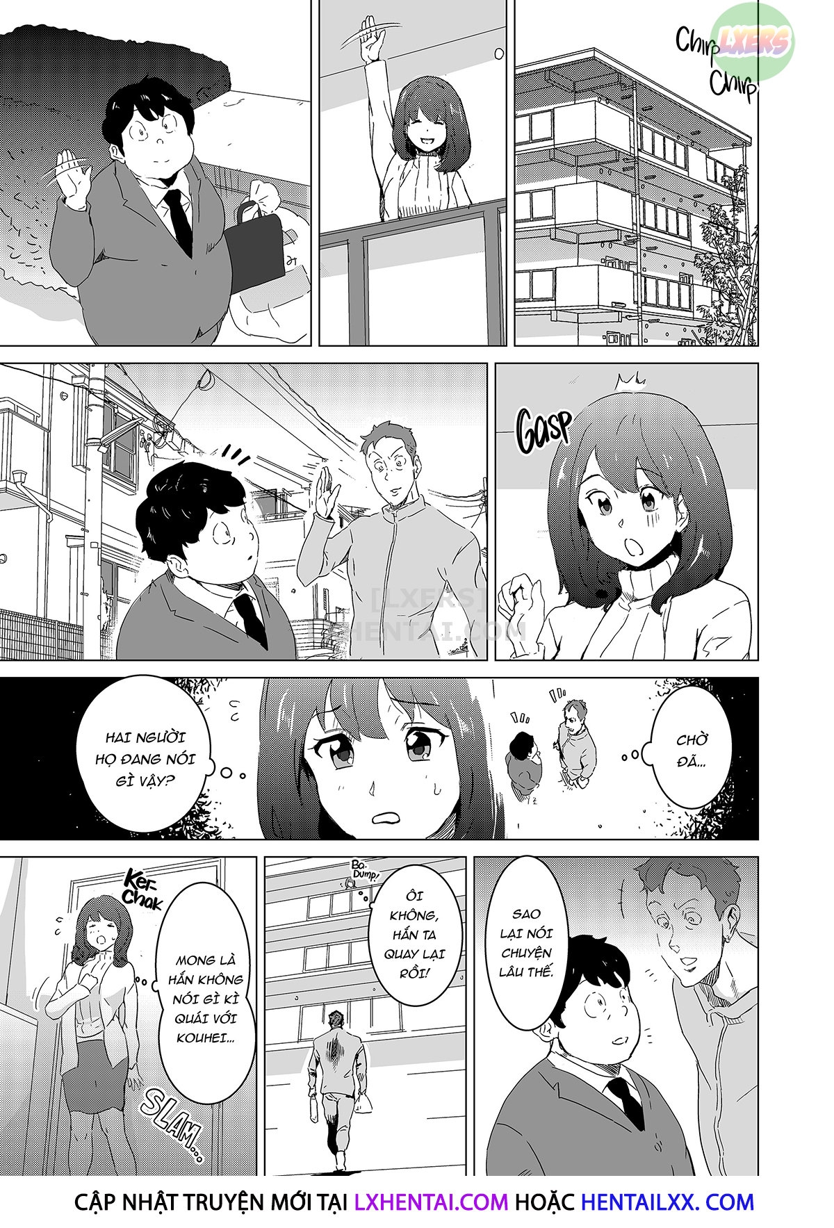 Đọc truyện hentai My Wife Would Never Moan Like in the Unrealistic Porn My Neighbor Watches - Chap 2