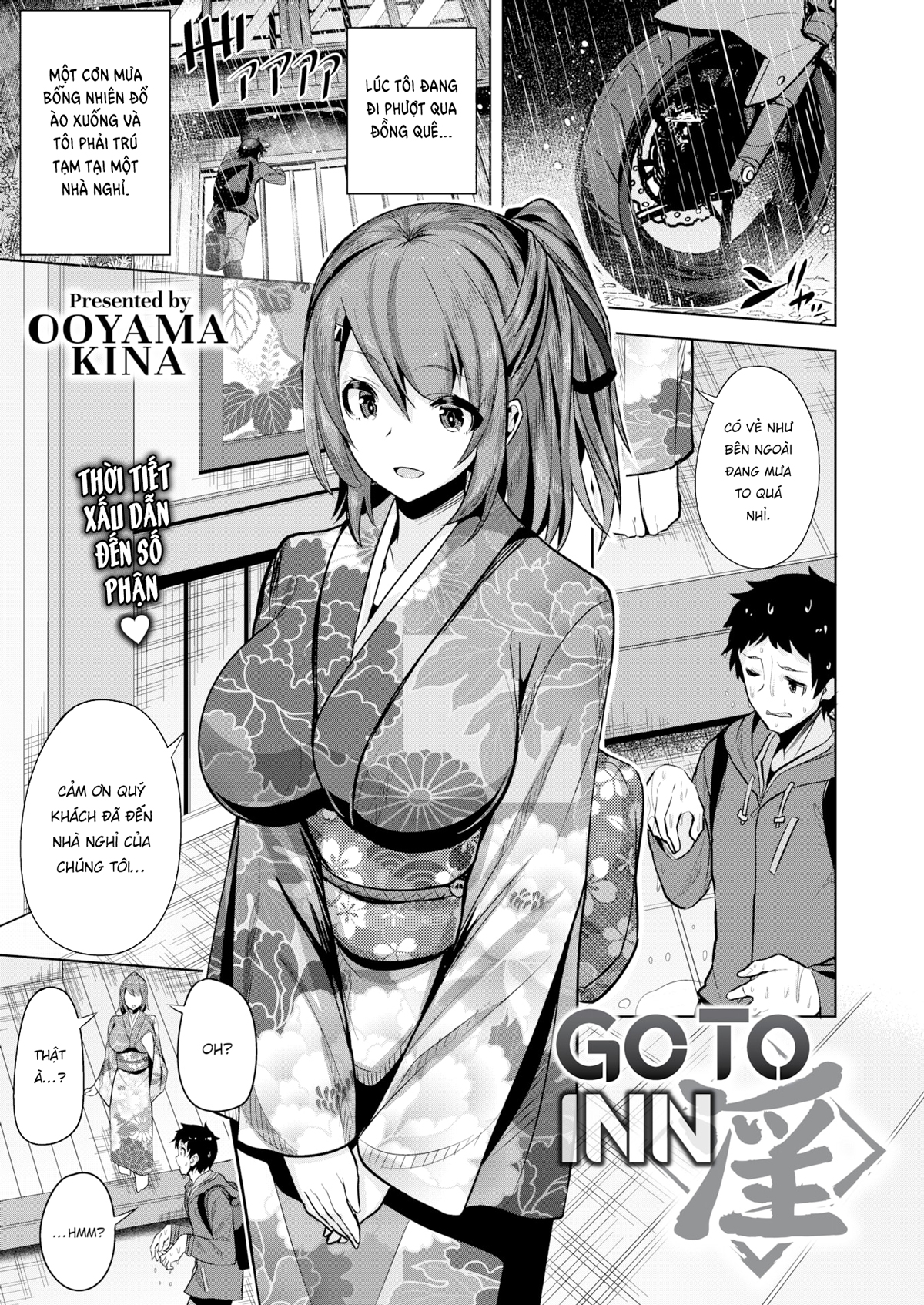 Đọc truyện hentai Phượt thủ và Chị chủ nhà nghỉ - Oneshot