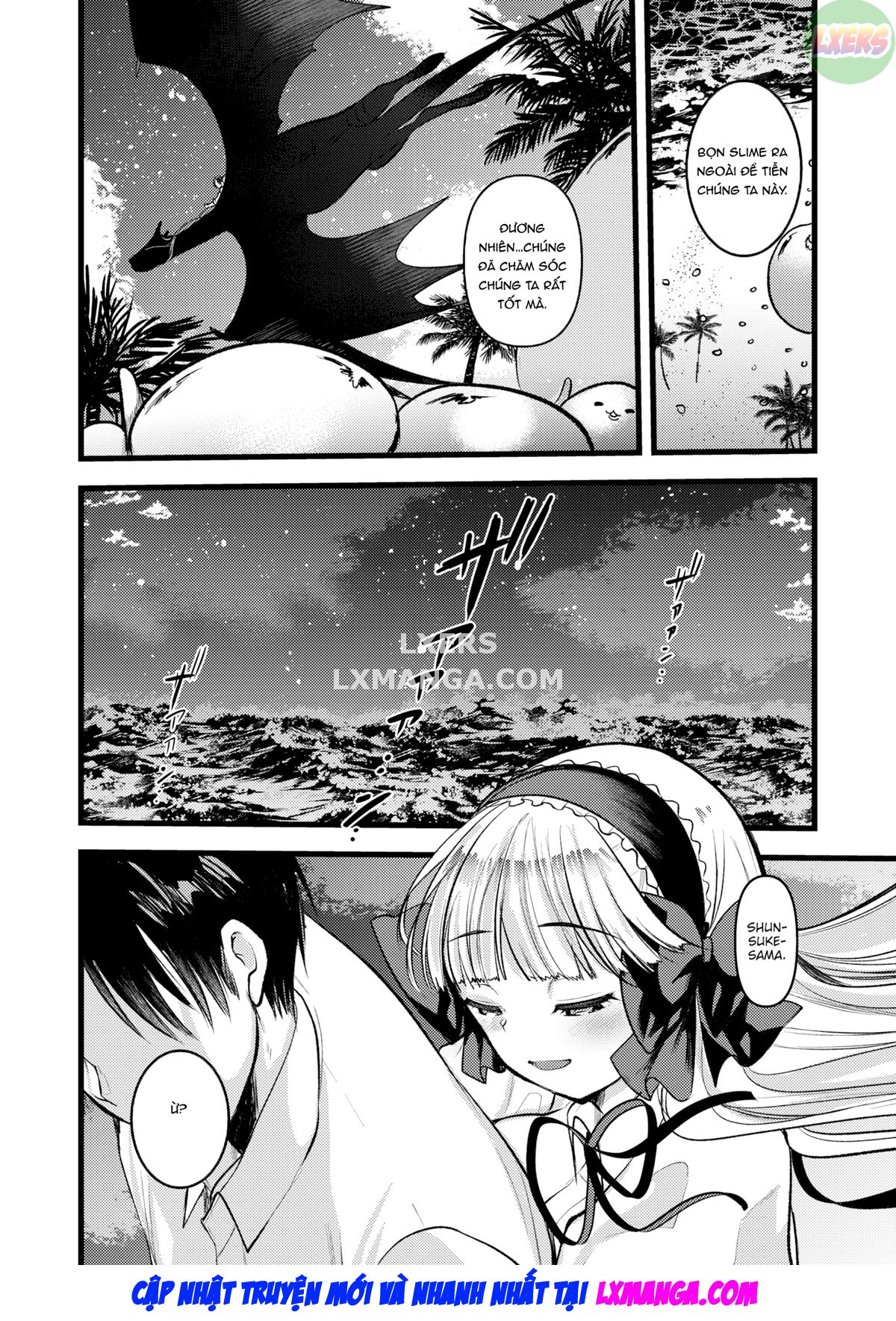 Đọc truyện hentai Cuộc sống thư thái nơi đảo hoang cùng cô Kỵ sĩ công chúa Level 1 - Chap 11