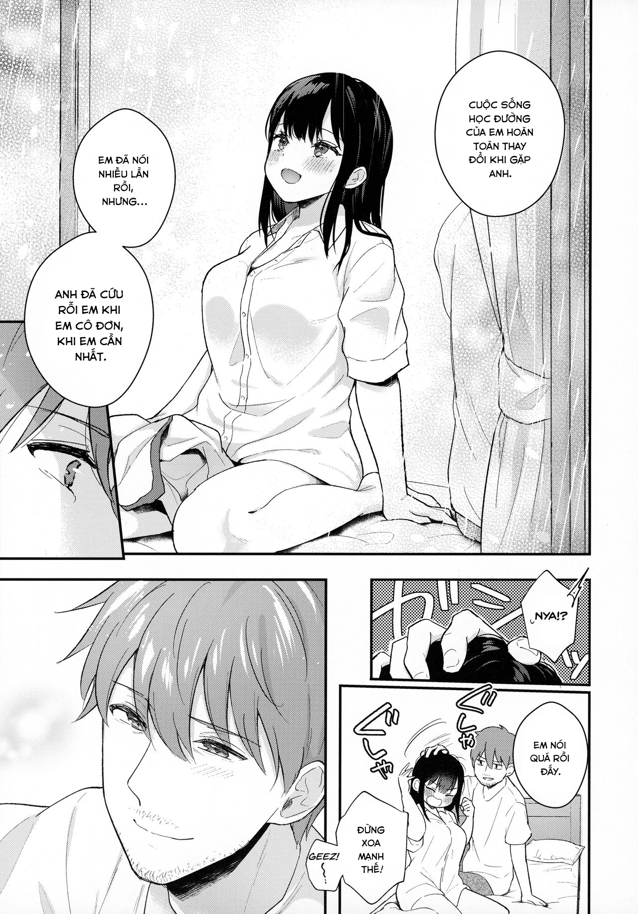 Đọc truyện hentai Tsuyu, Natsufuku, Apart nite - Oneshot