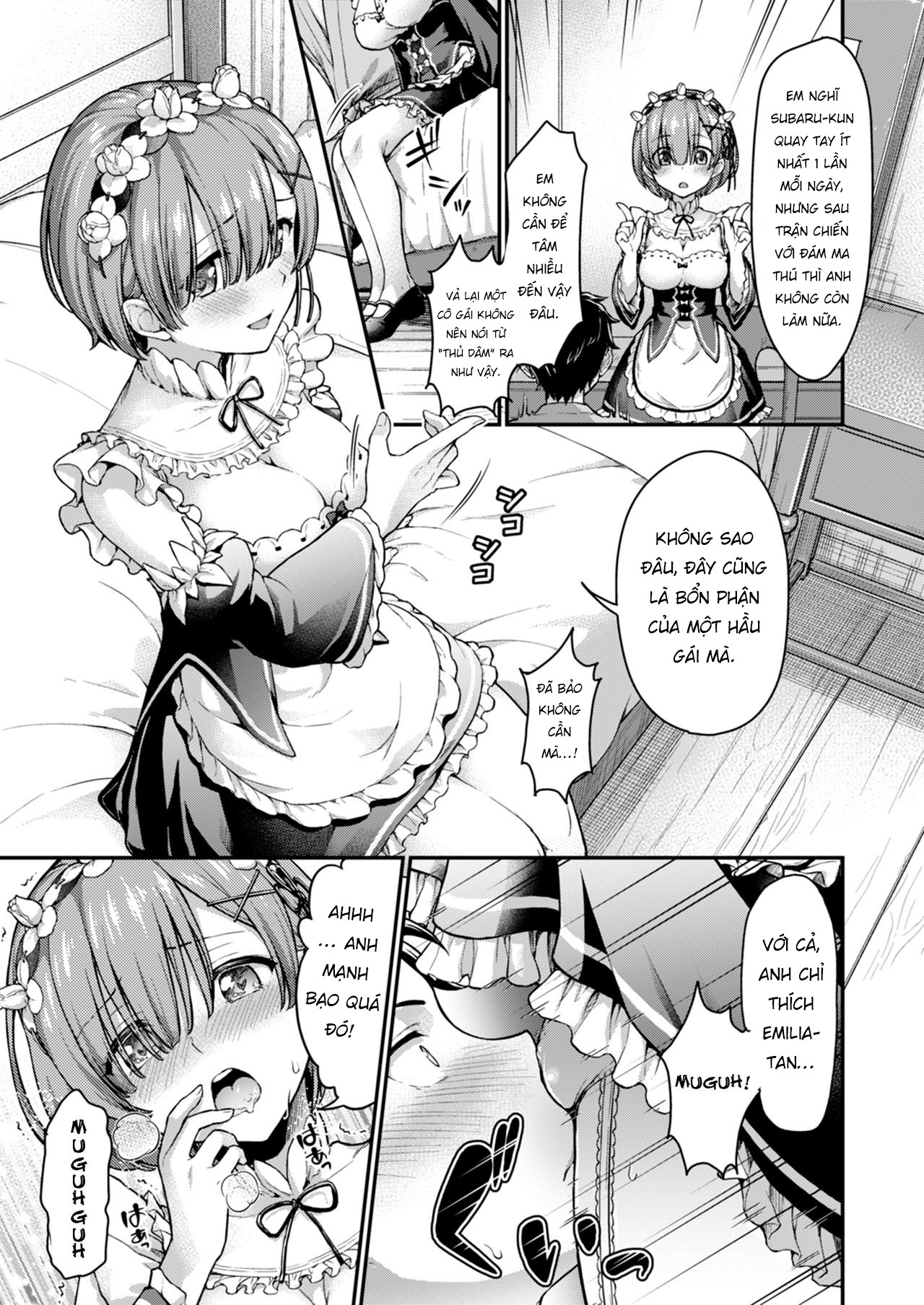 Đọc truyện hentai Phần Thưởng Của Subaru - Oneshot