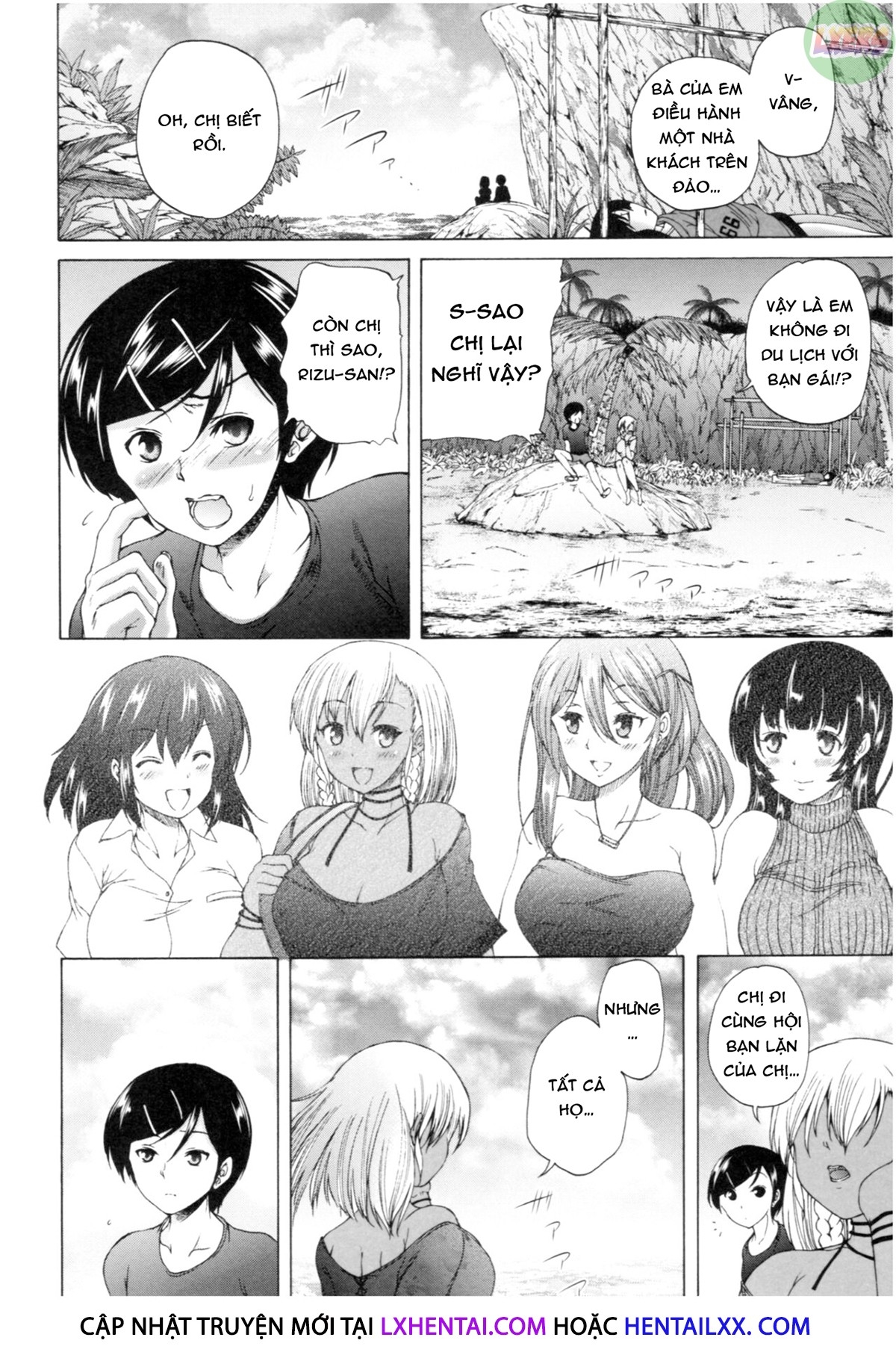 Đọc truyện hentai Oba-Shota Harem - Chap 3