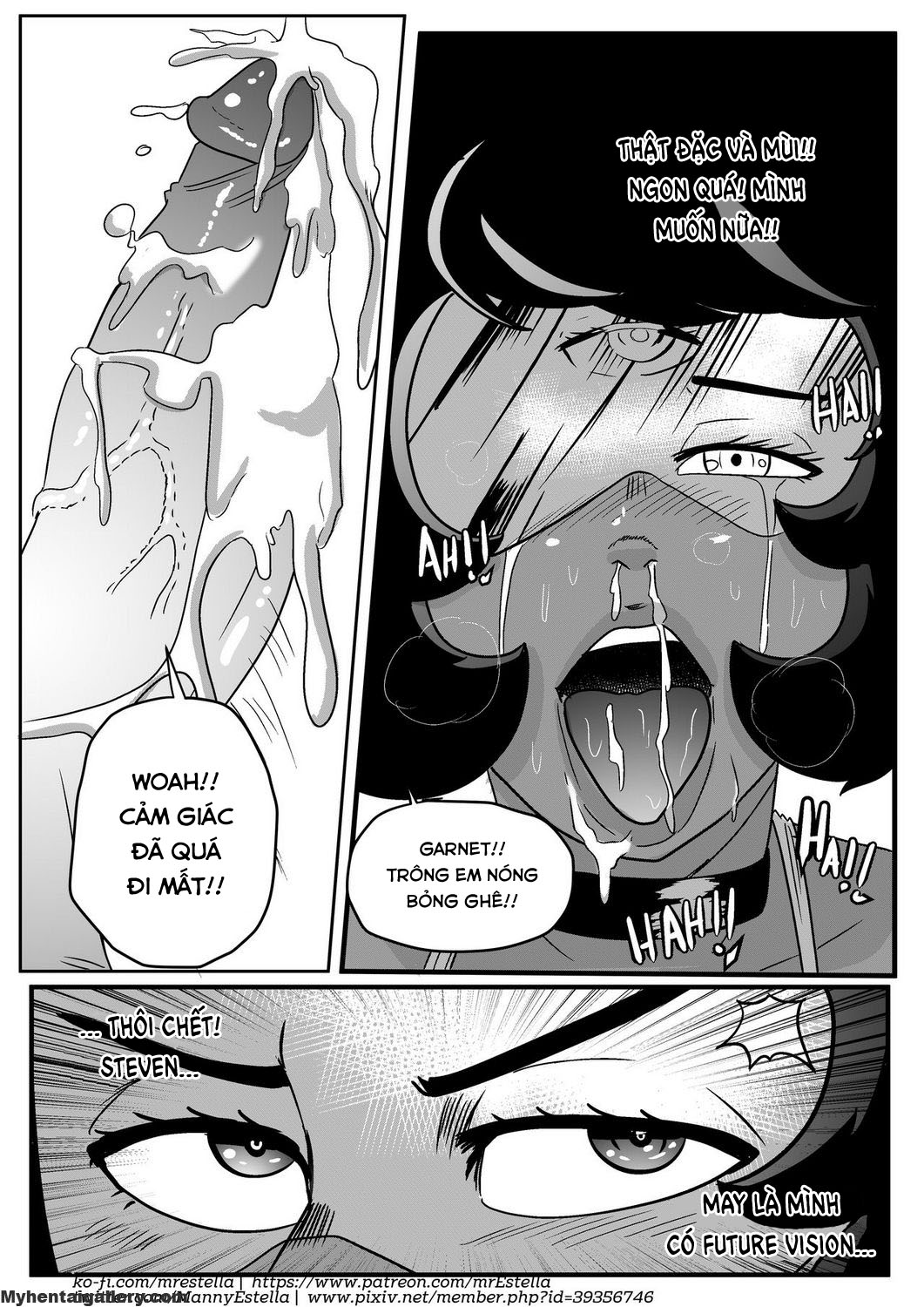 Đọc truyện hentai Món quà của Garnet Oneshot