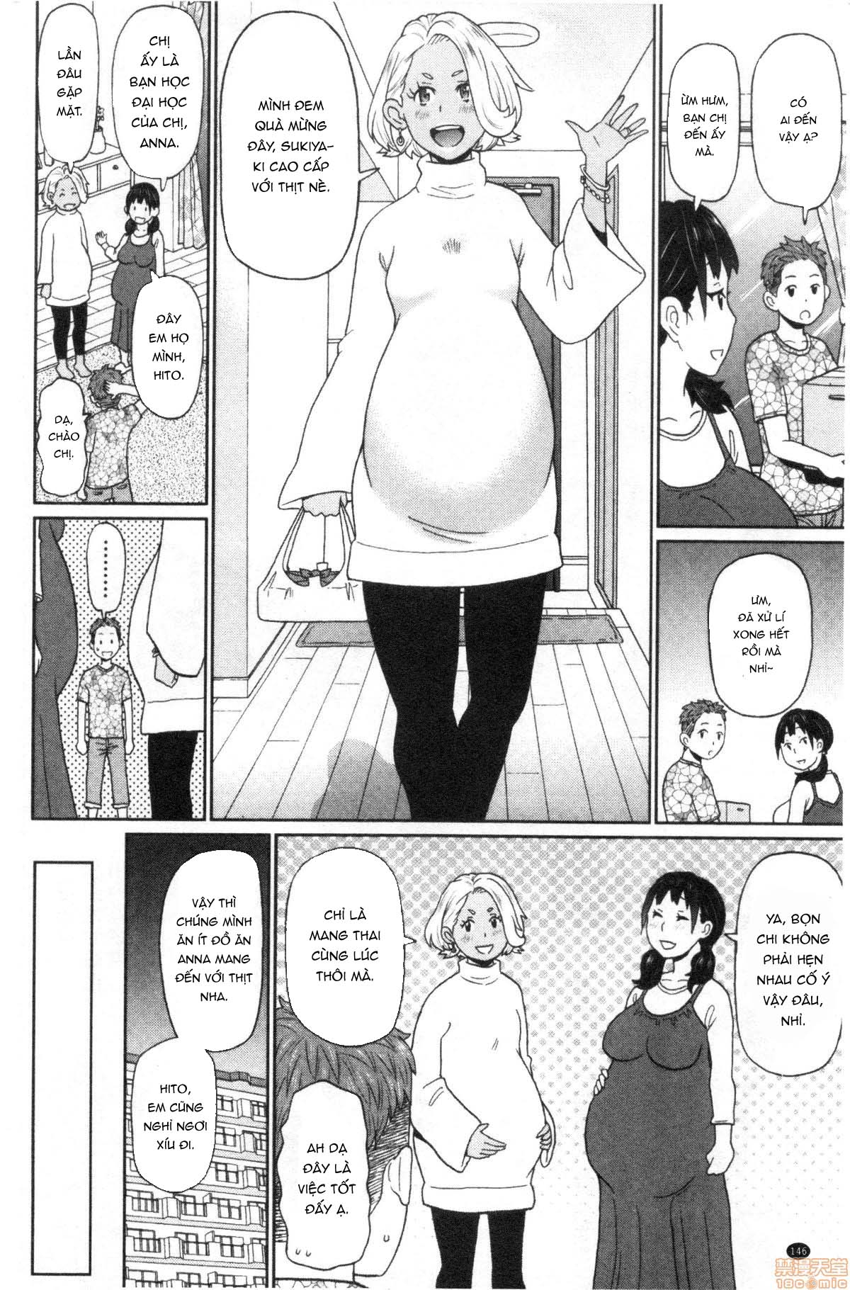 Đọc truyện hentai Những bà bầu tham lam Oneshot