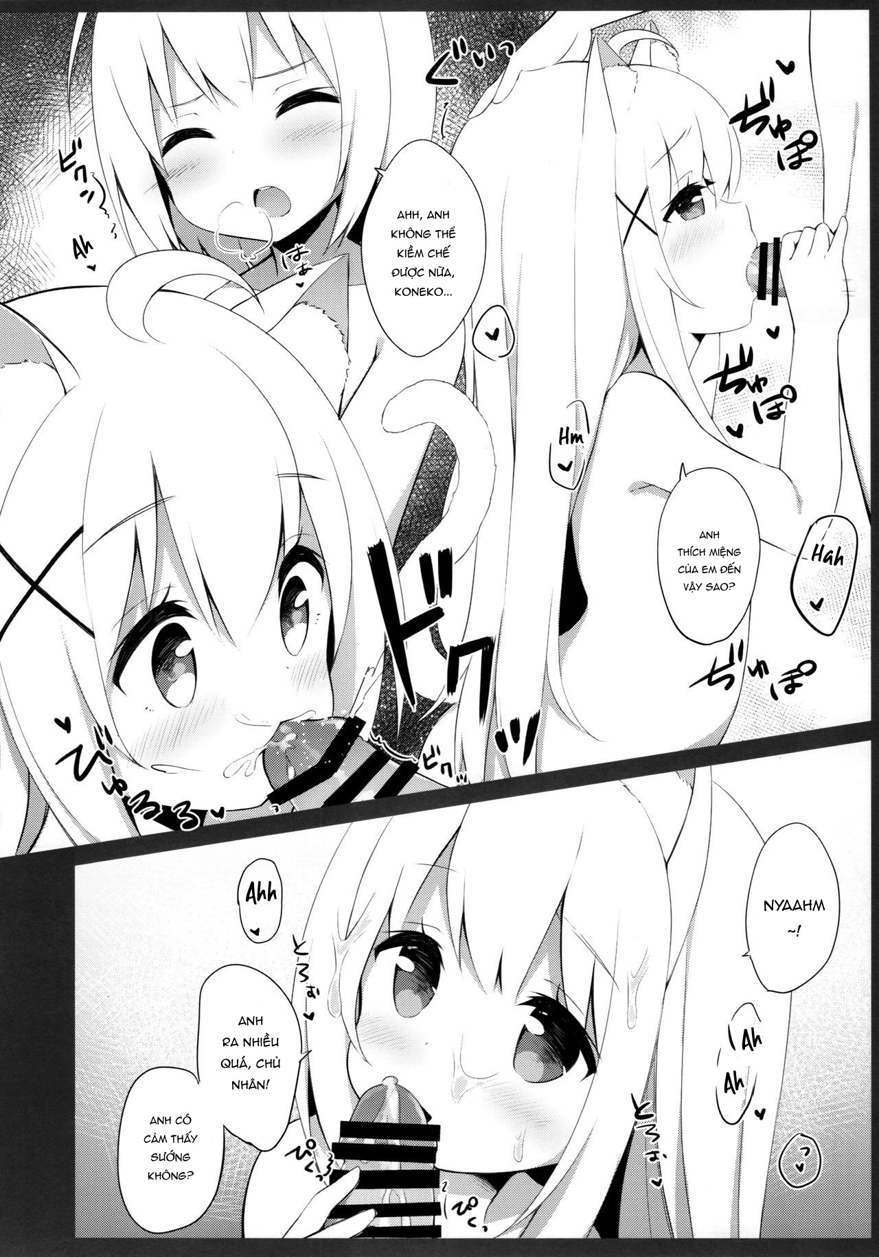 Đọc truyện hentai Kỳ nghỉ đông hư hỏng của chủ nhân và Koneko - Oneshot