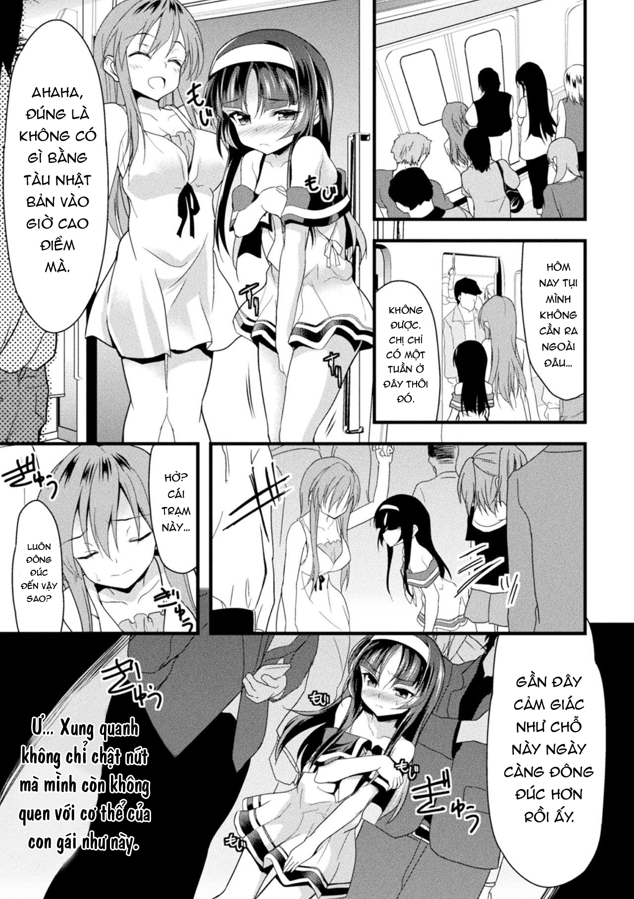Đọc truyện hentai Kaisoku Kyuukou Kyousei Fuck - Rapid Express Forced Fuck - Oneshot