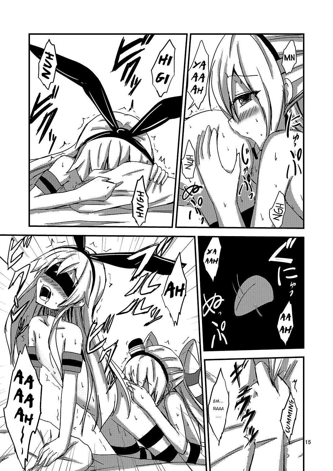Đọc truyện hentai Kuubo Wo-Kyuu-chan no Amatsukaze Yuri Dorei Choukyou - Oneshot