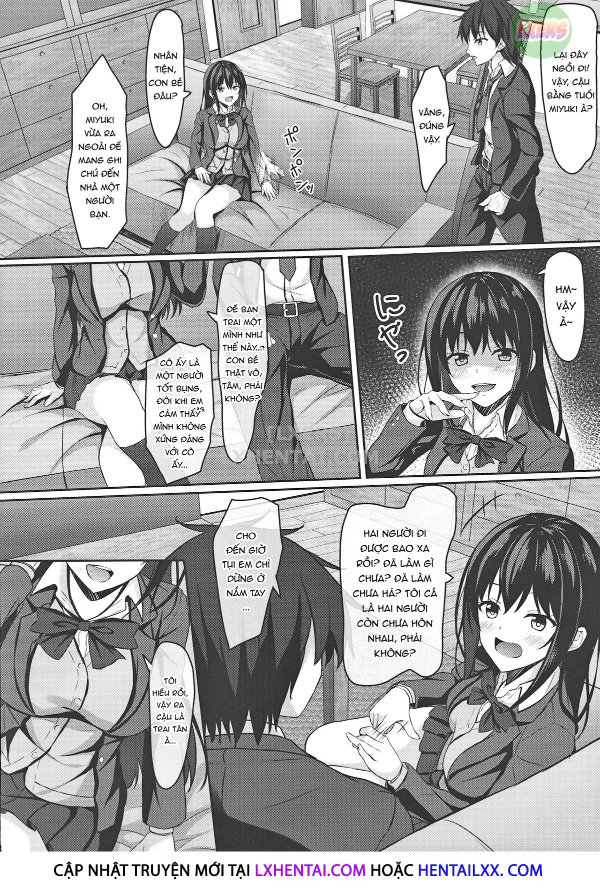 Đọc truyện hentai Chuugaku 1-Nen No Boku To Koibito No Jk No Onee-Chan - Oneshot