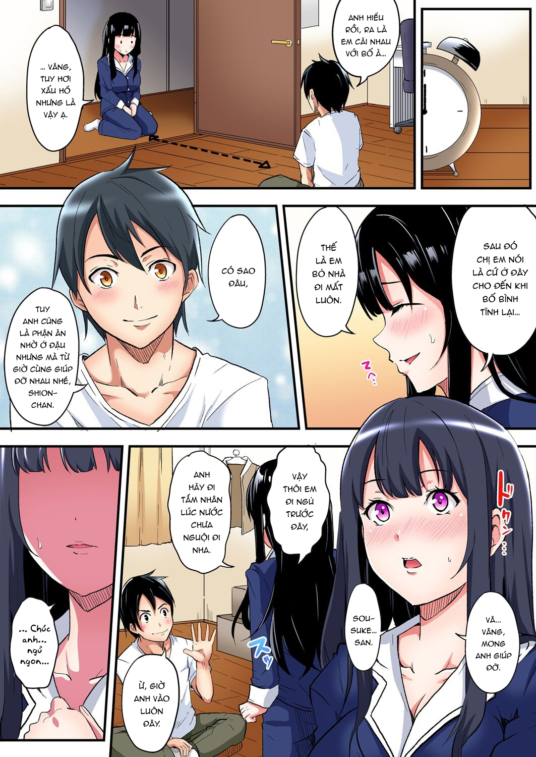 Đọc truyện hentai Bà Mẹ Teen Và Các Tư Thế SEX - Chap 5: Trả vợ cho anh họ rồi nè.