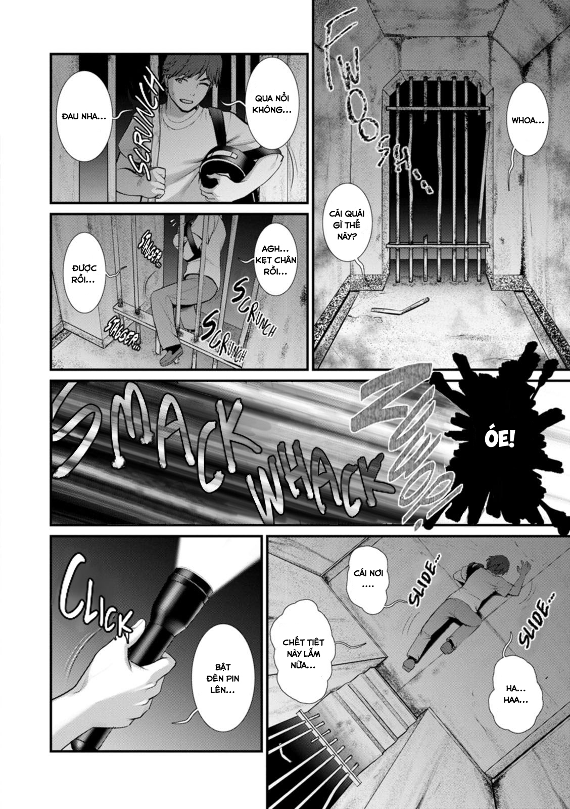 Đọc truyện hentai Tuần trăng mật dưới 30m đất - Chap 4