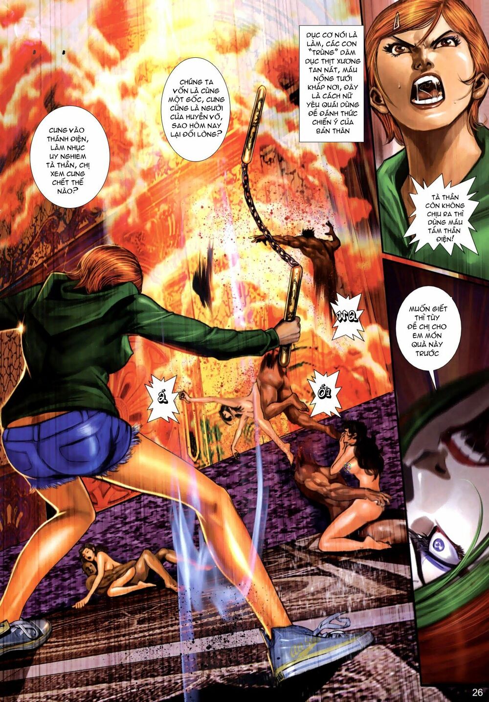 Đọc truyện hentai Nữ Hồng Côn - Chap 1