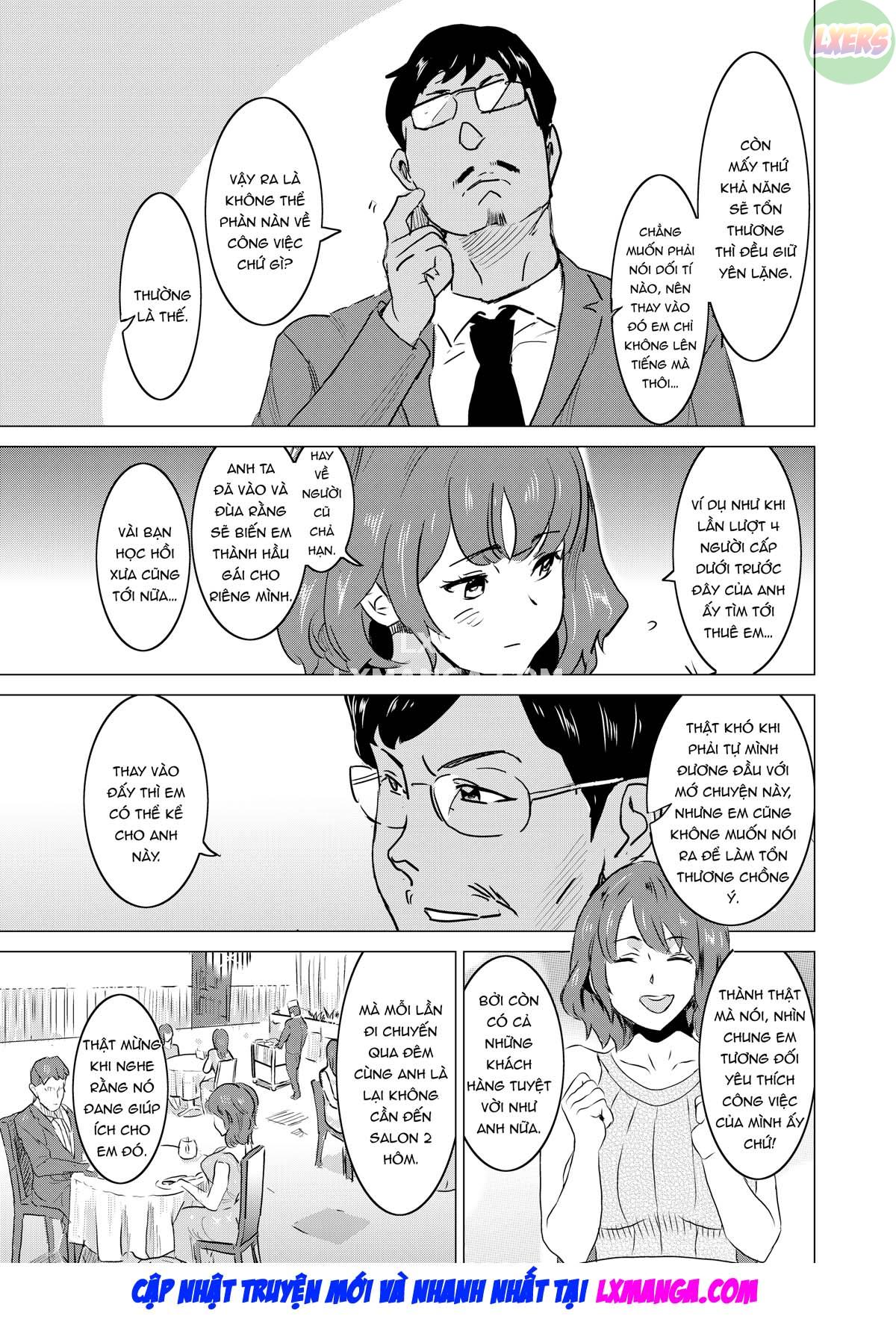 Đọc truyện hentai Tôi bắt vợ làm việc tại nhà thổ - Chap 3 - Sadistic Customer Kawai