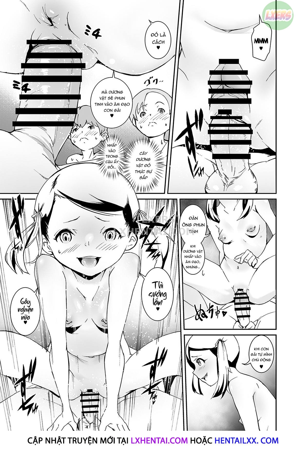 Đọc truyện hentai Papa-Tachi No Hinpyoukai - Oneshot