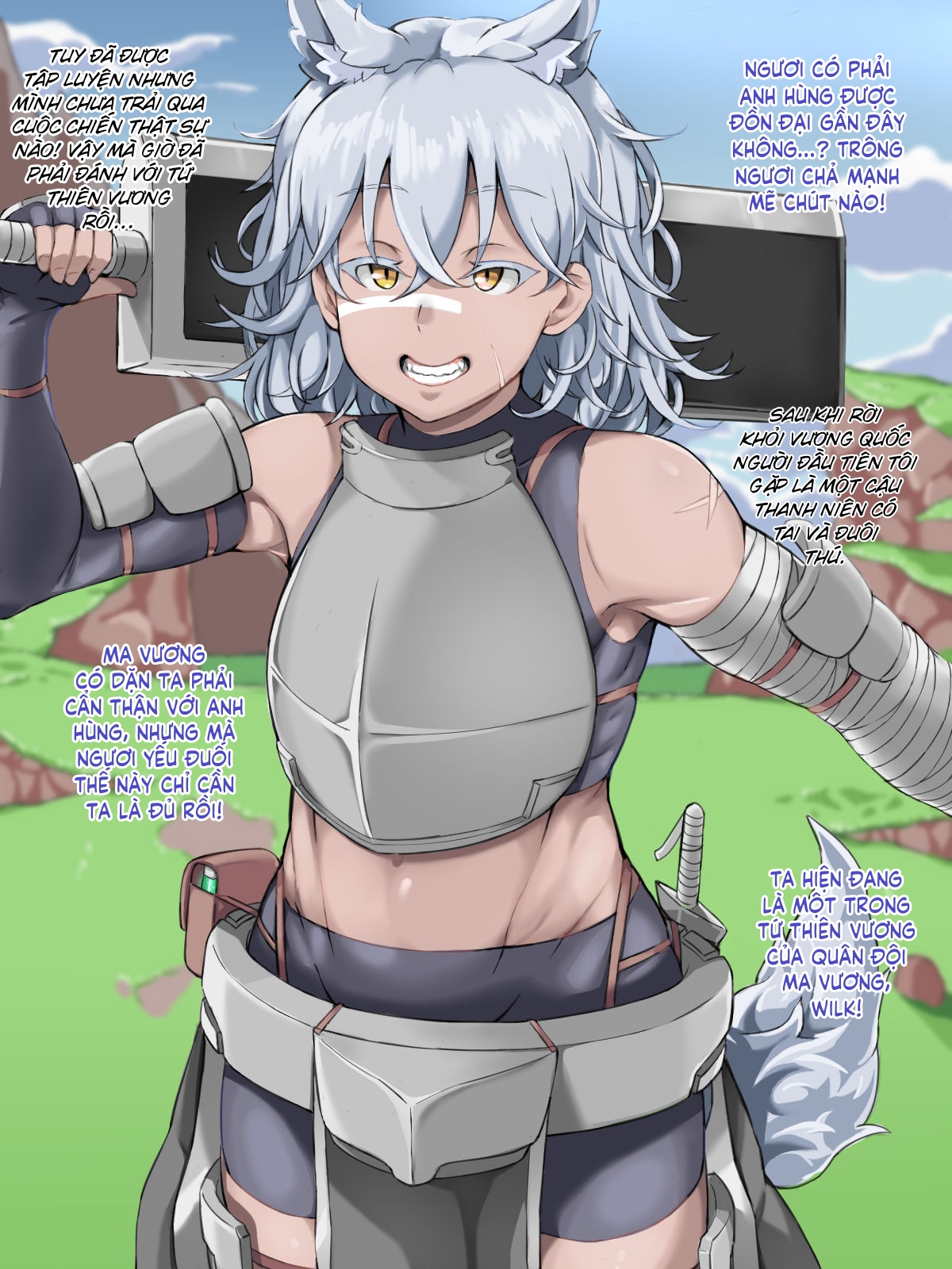 Đọc truyện hentai Isekai de Yuusha ni Natta kedo Taoshita Teki ga Otokonoko ni Natte Kaette Kurunda ga - Oneshot