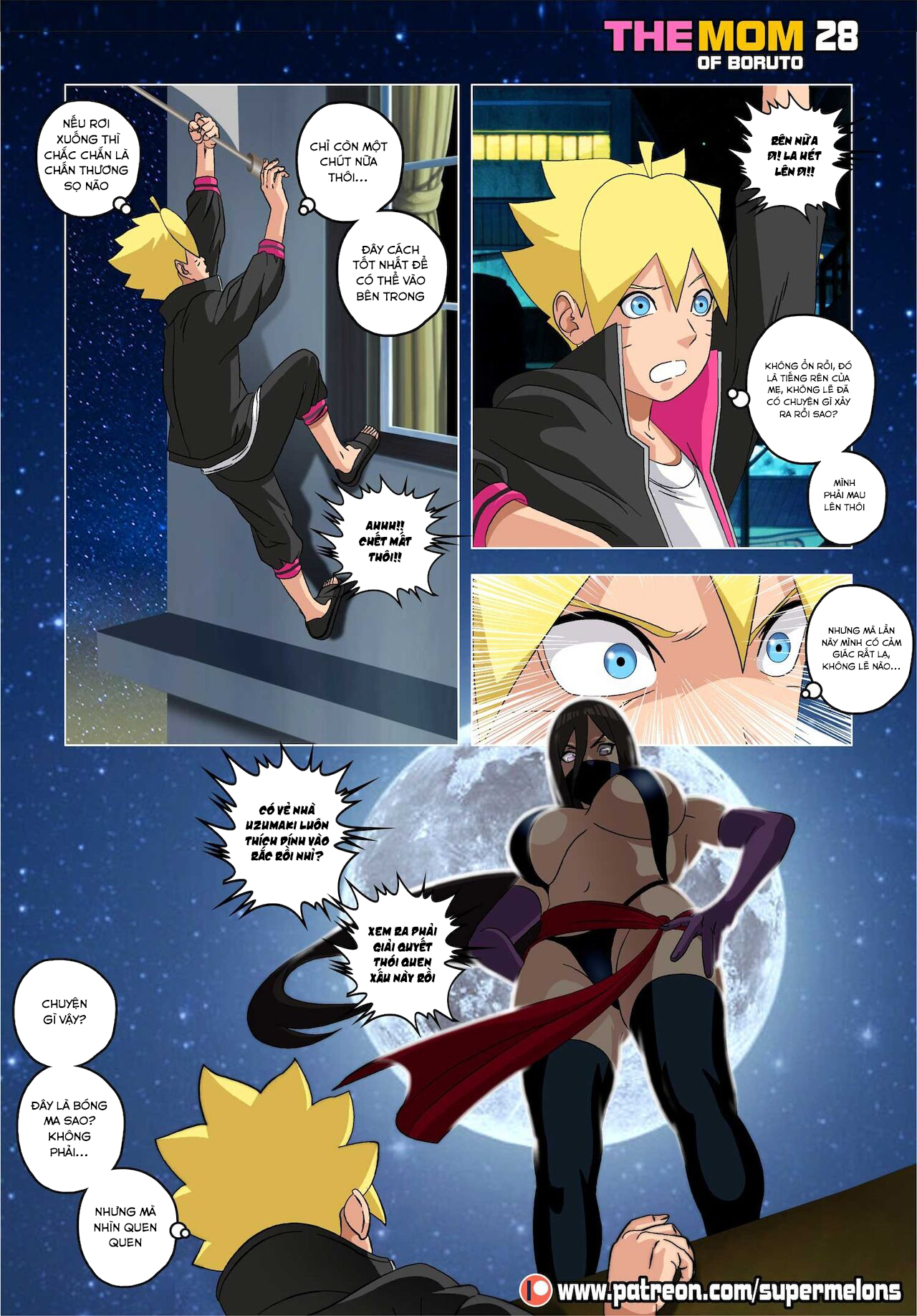 Đọc truyện hentai The mom of Boruto (Naruto) - Oneshot
