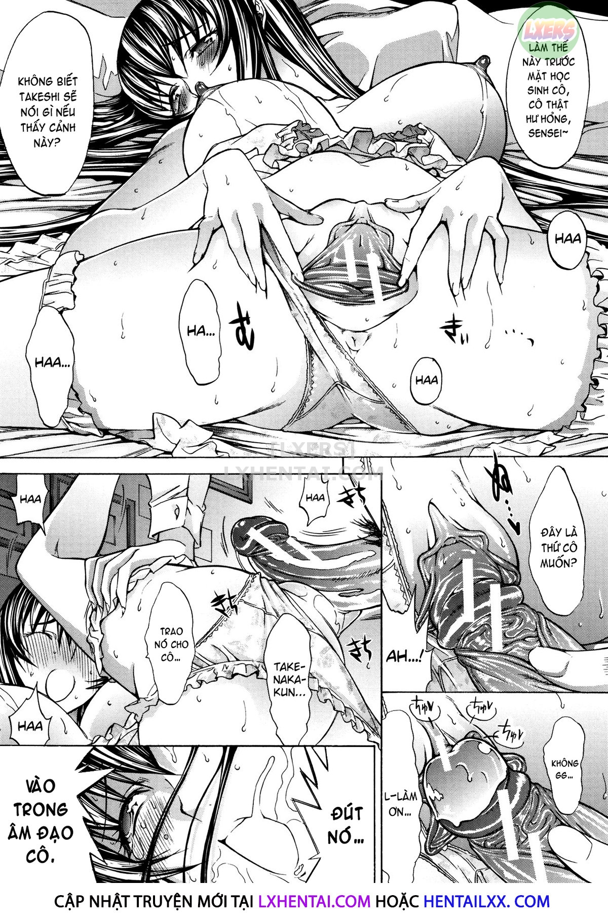 Đọc truyện hentai Shinjin Onna Kyoushi Shinjou Yuuko - Chap 4